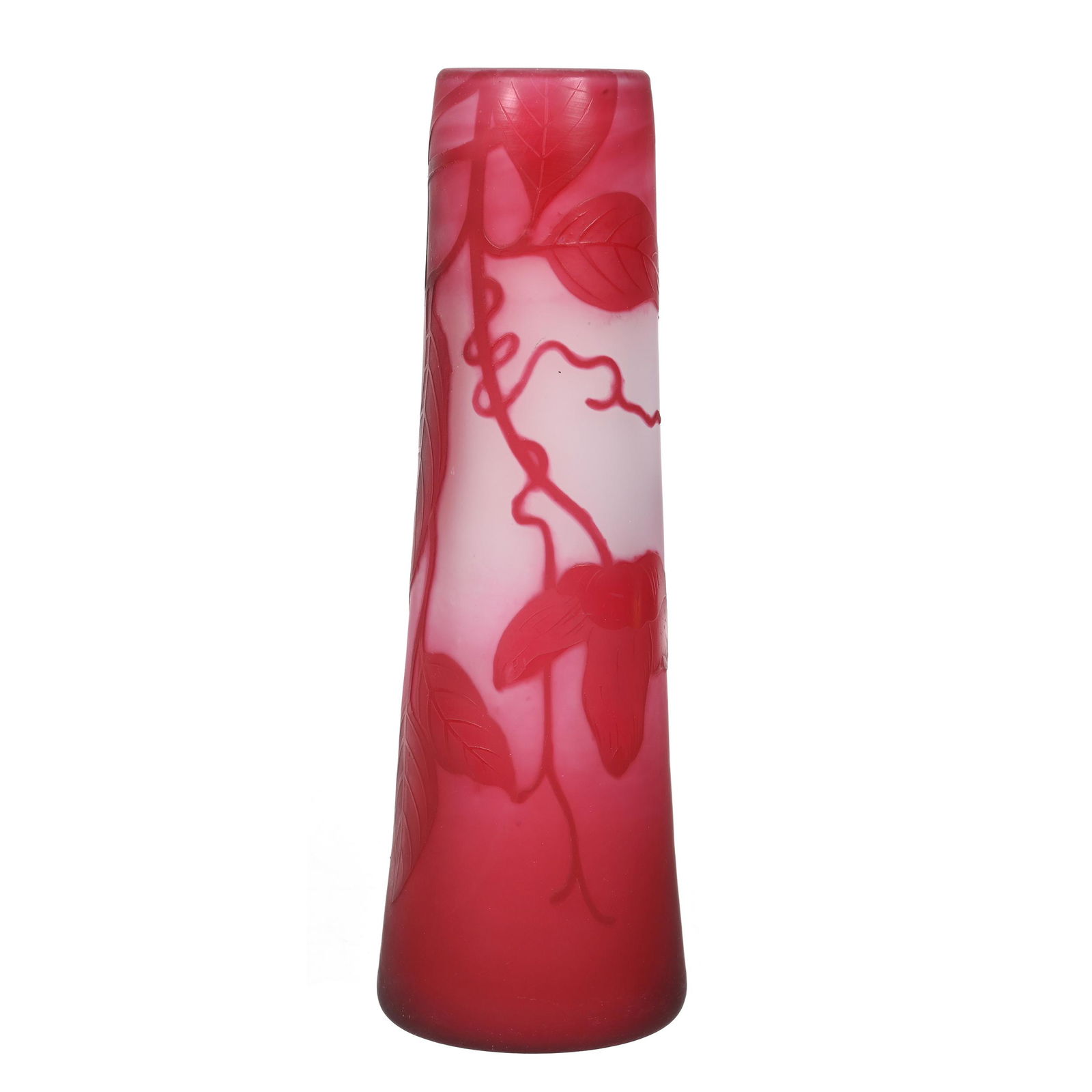 Vase Signed De'Latte Nancy French Cameo Art Glass (1 of 4)