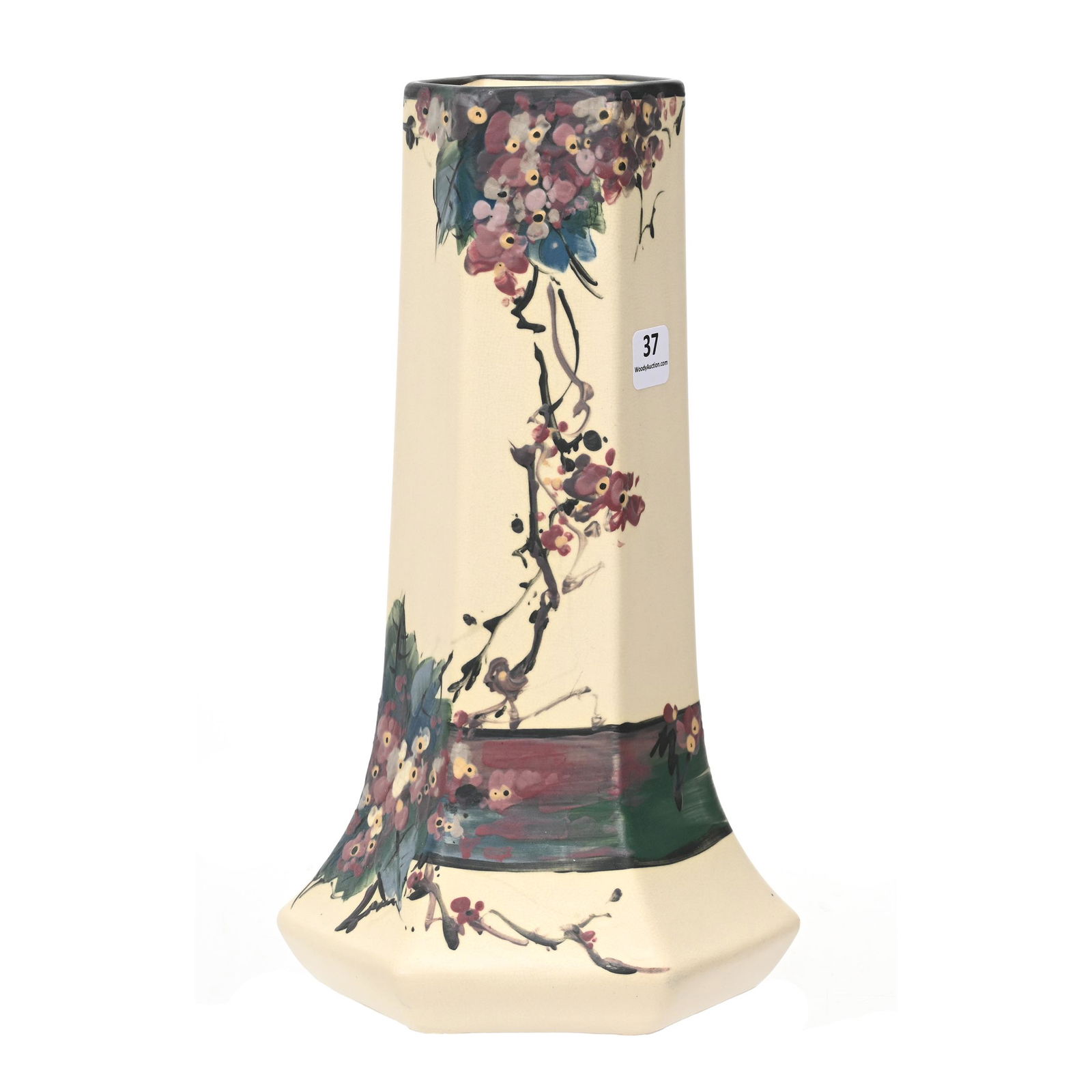 Vase Marked Weller Art Pottery (1 of 3)