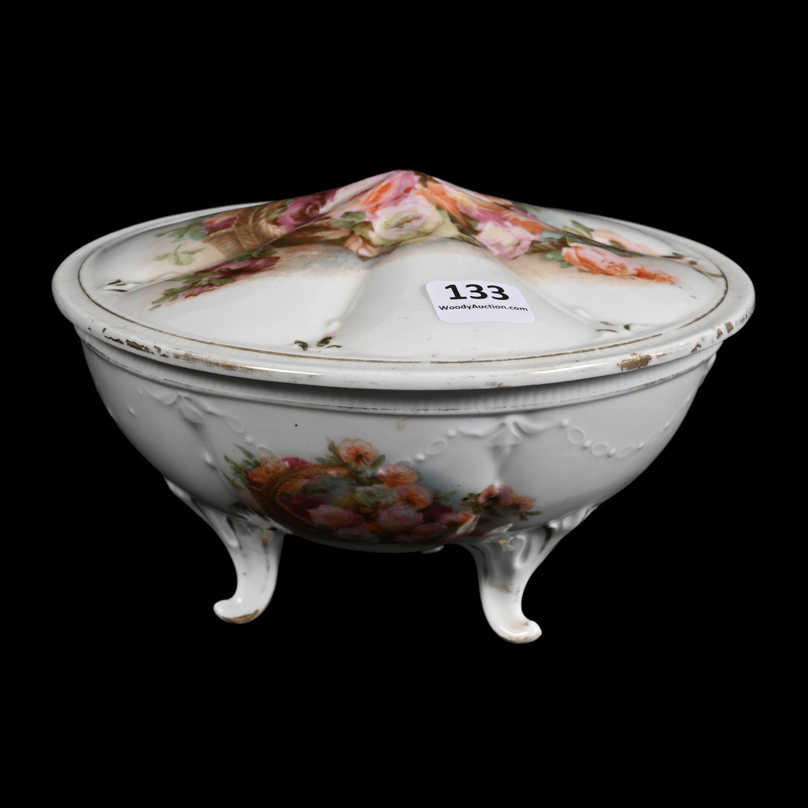 Covered Box Marked R.S. Prussia (1 of 4)