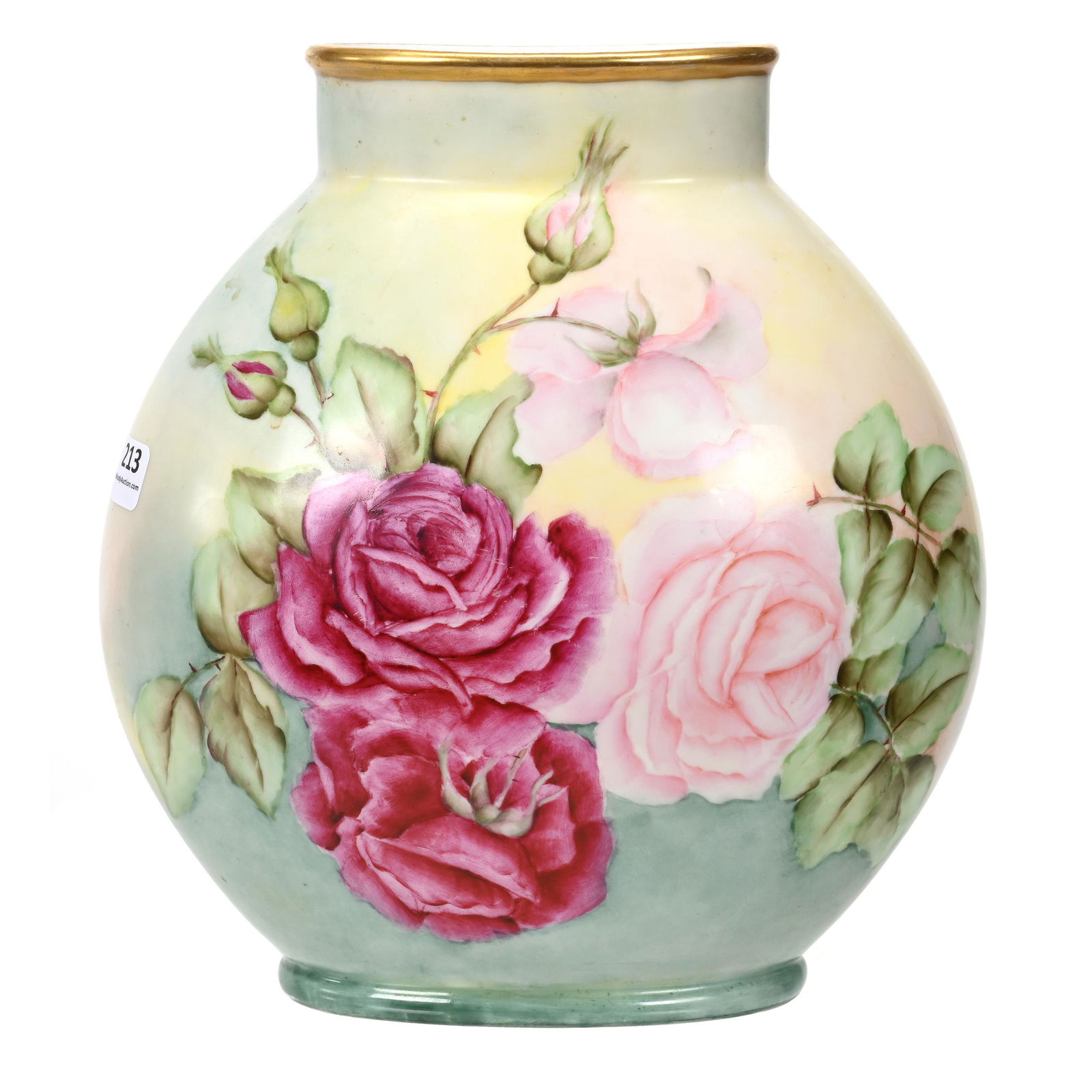 Vase Marked JPL Limoges Porcelain (1 of 3)