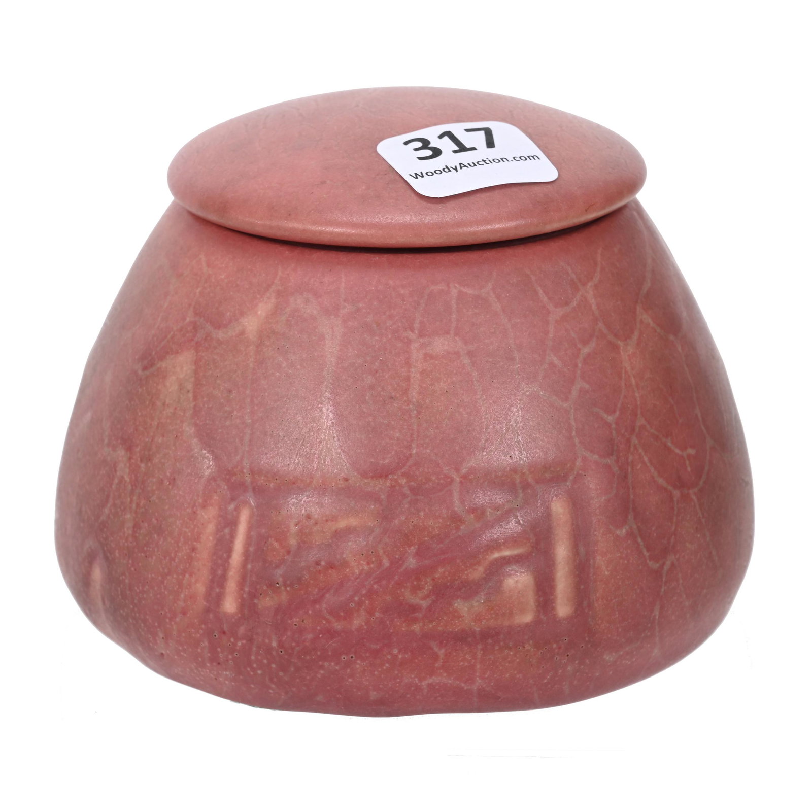 Covered Jar Marked Rookwood #770 Art Pottery (1 of 3)