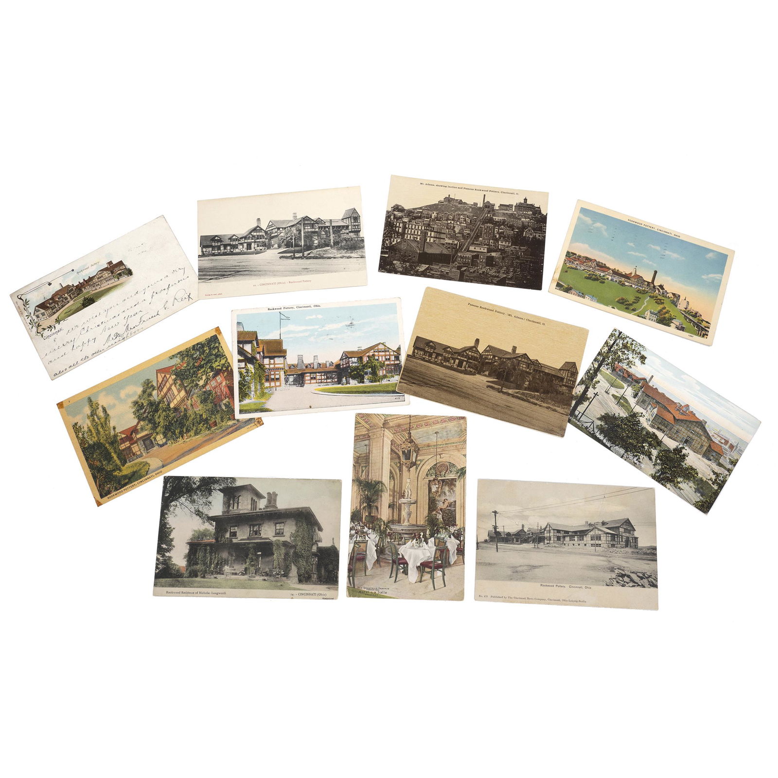Album Of Rookwood Souvenir Postcards & More (1 of 4)