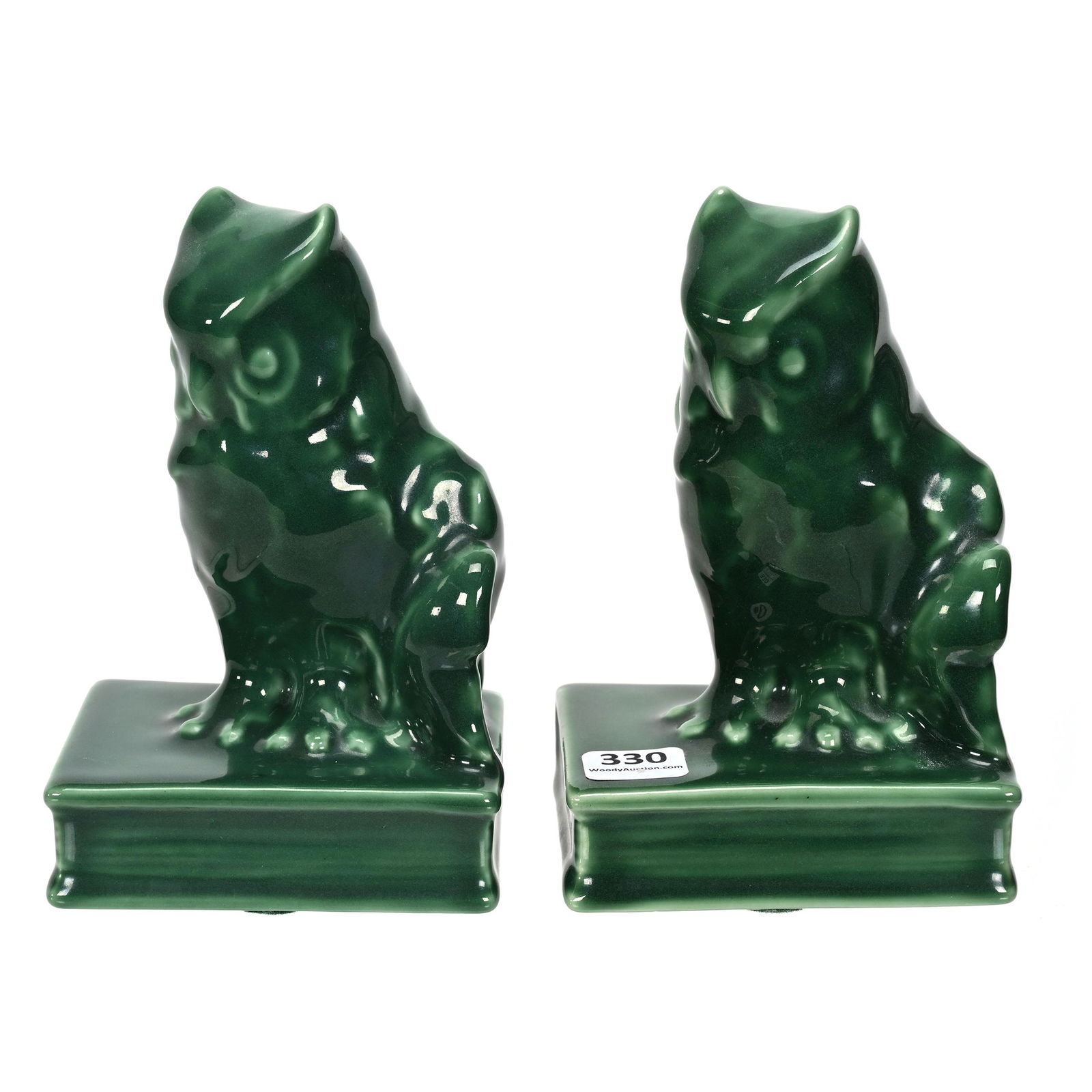 Pair Bookends Marked Rookwood #2665 Art Pottery (1 of 3)