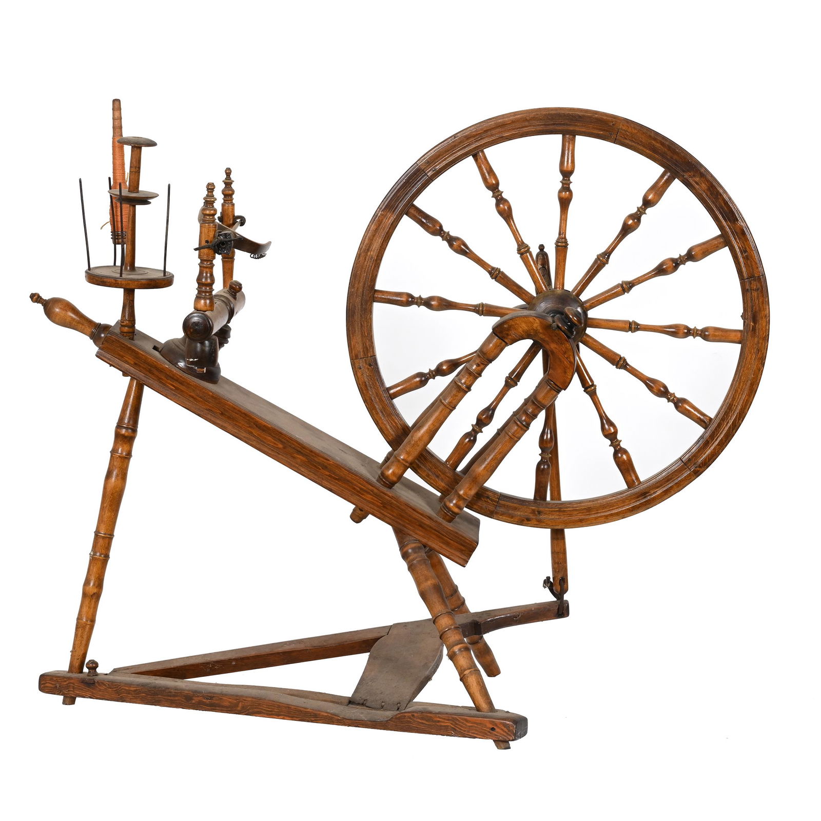 Spinning Wheel, Nice Early Model (1 of 4)
