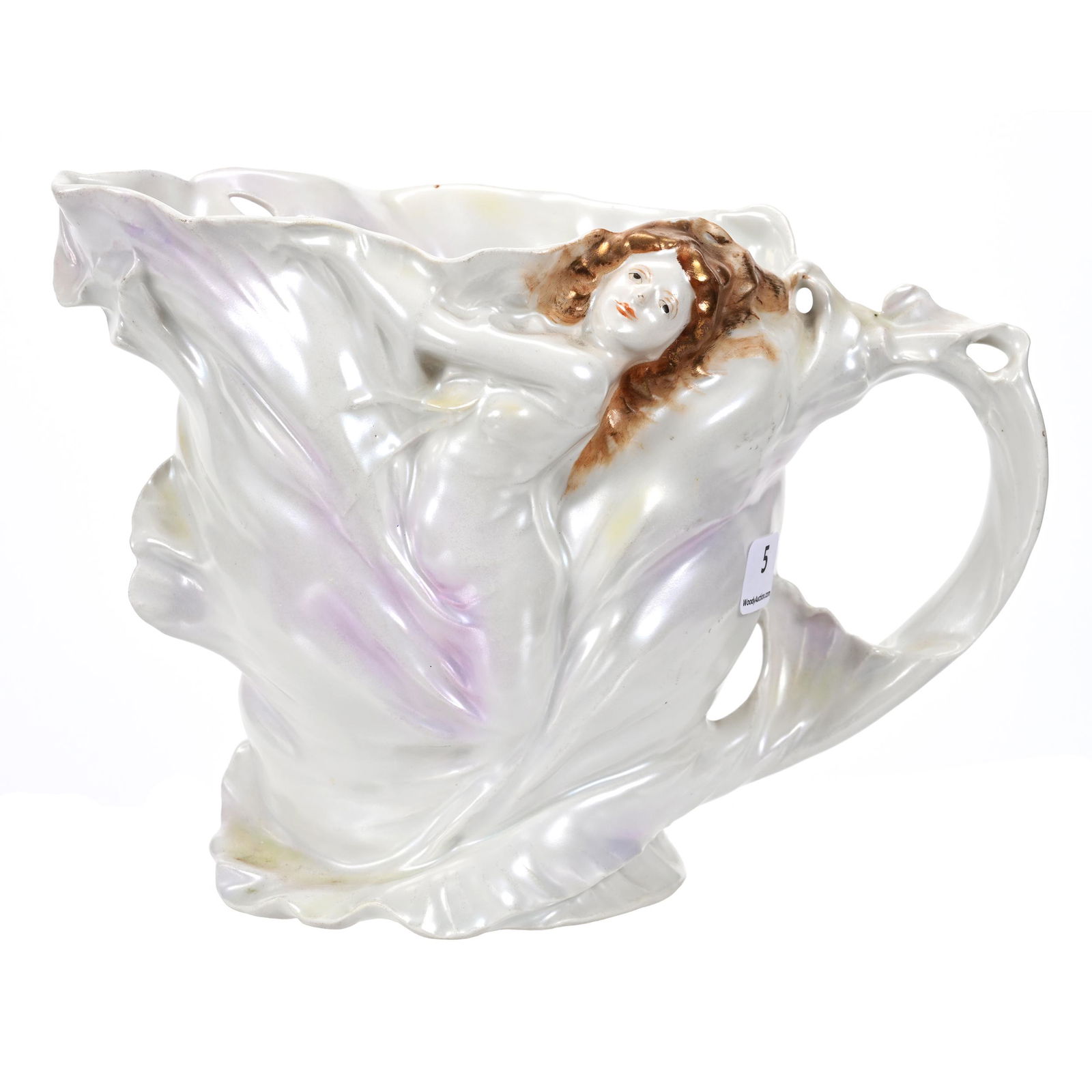 Water Pitcher Marked Royal Bayreuth (1 of 4)