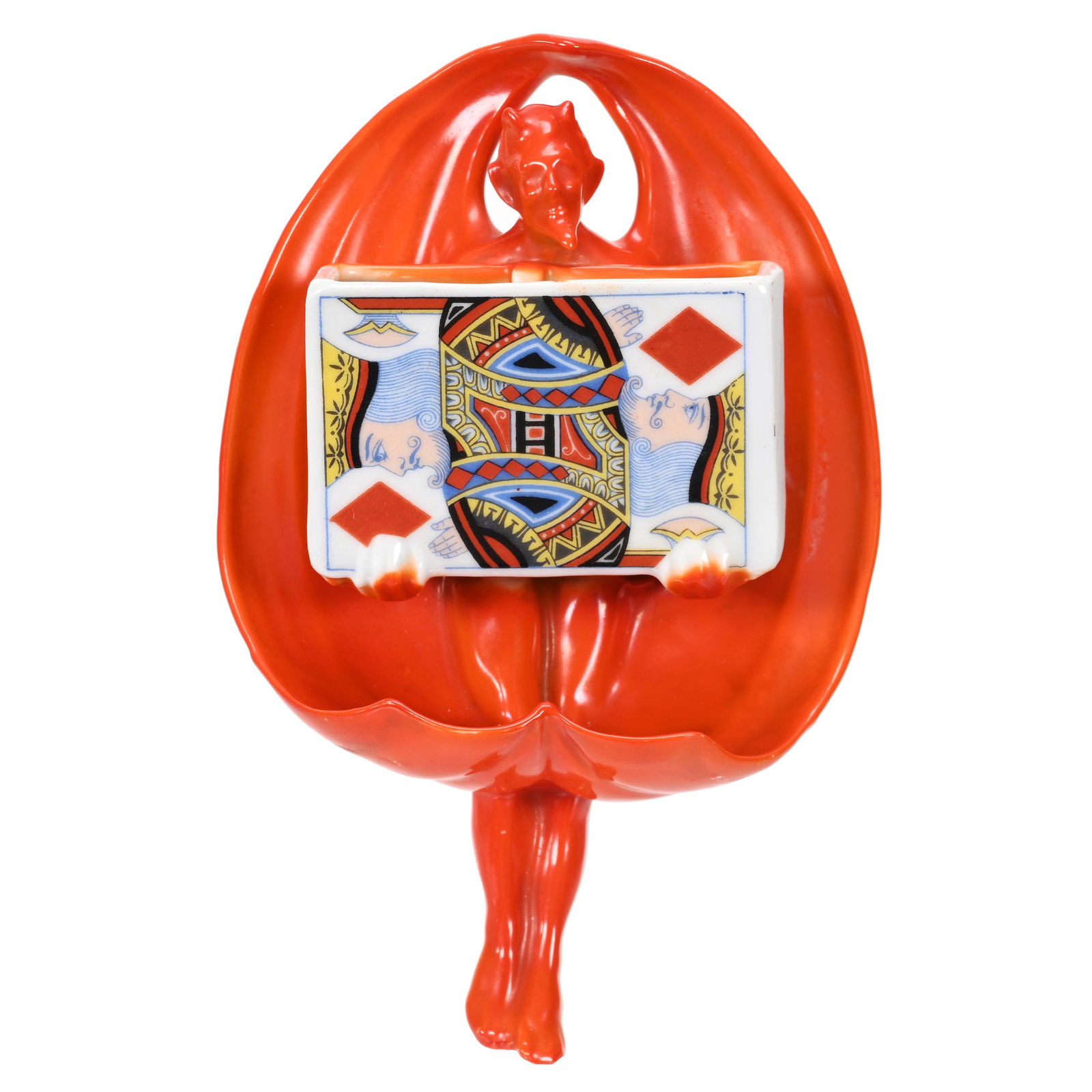 Figural Match Holder/Striker, Marked Royal Bayreuth (1 of 3)