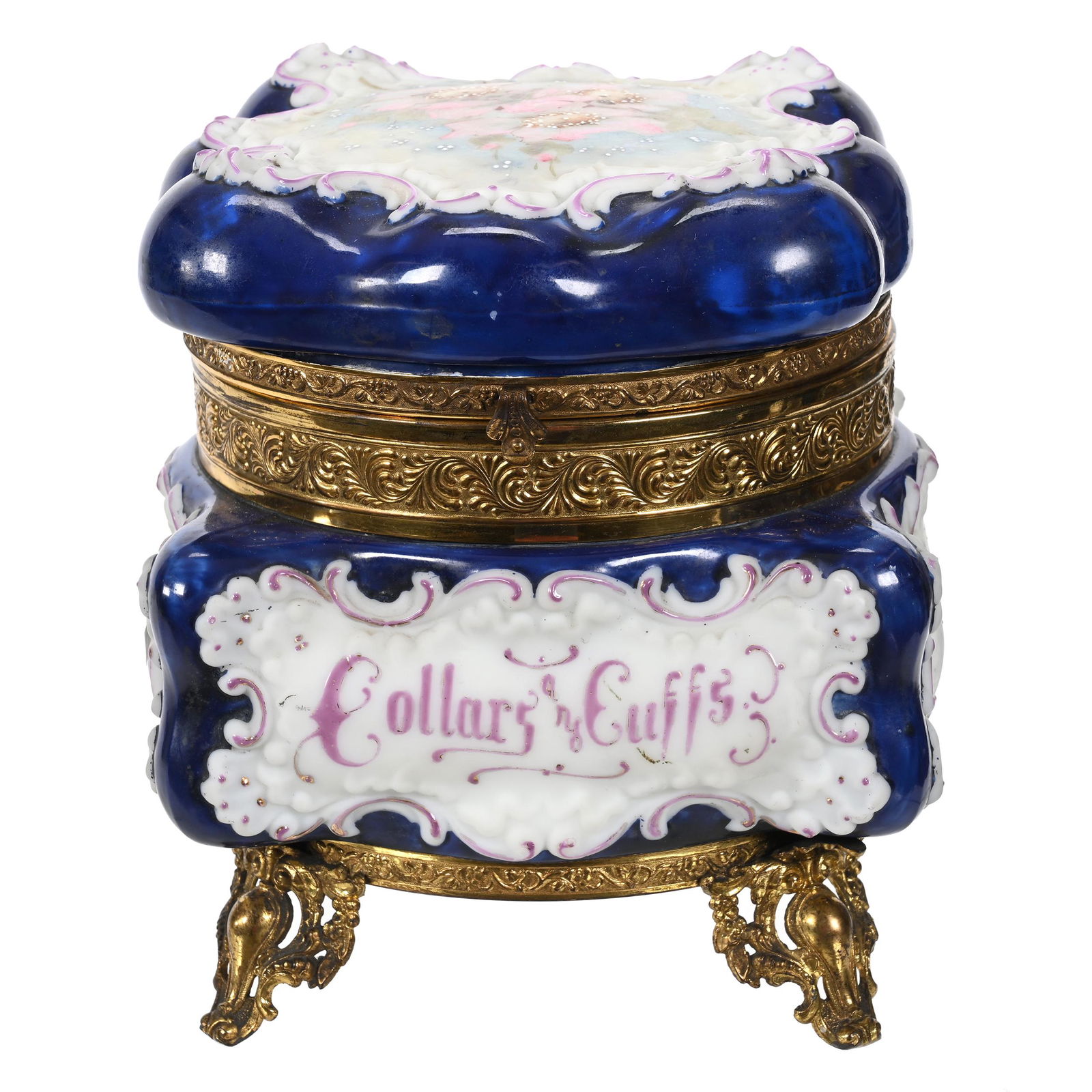 Collars & Cuffs Box, Unmarked Wave Crest (1 of 4)