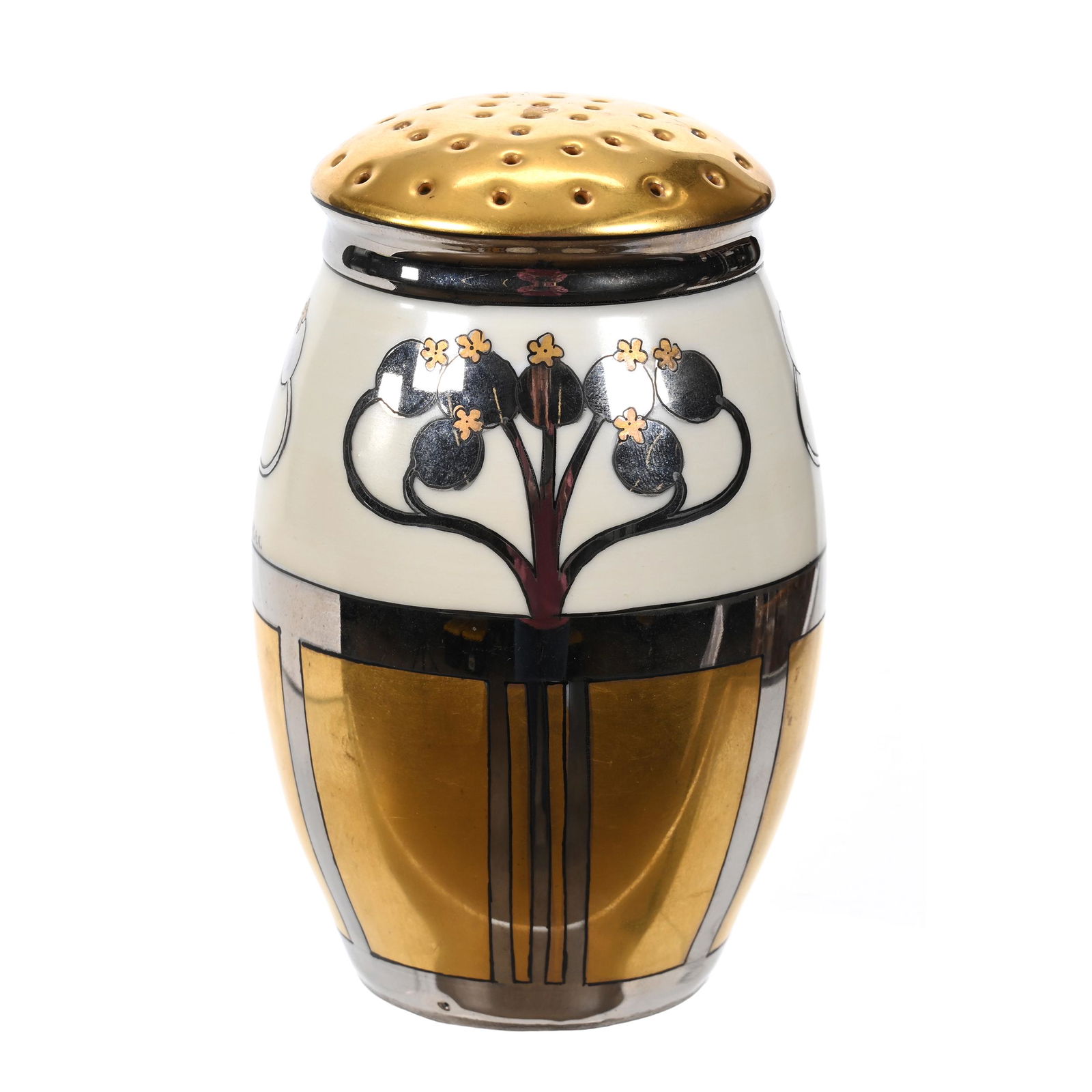 Sugar Shaker Marked Pickard, Aura Argenta Linear (1 of 4)