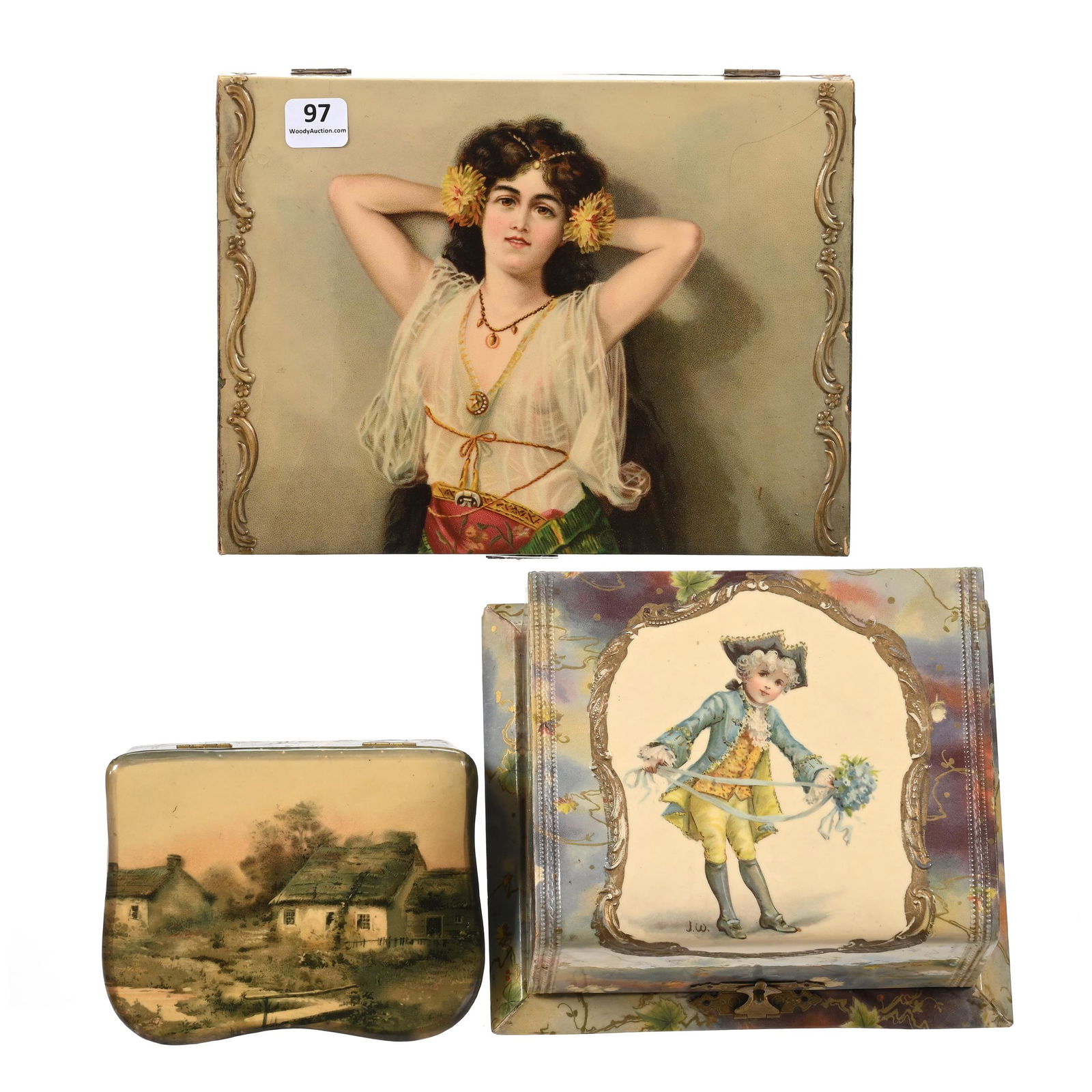 3 Celluloid Boxes (1 of 4)