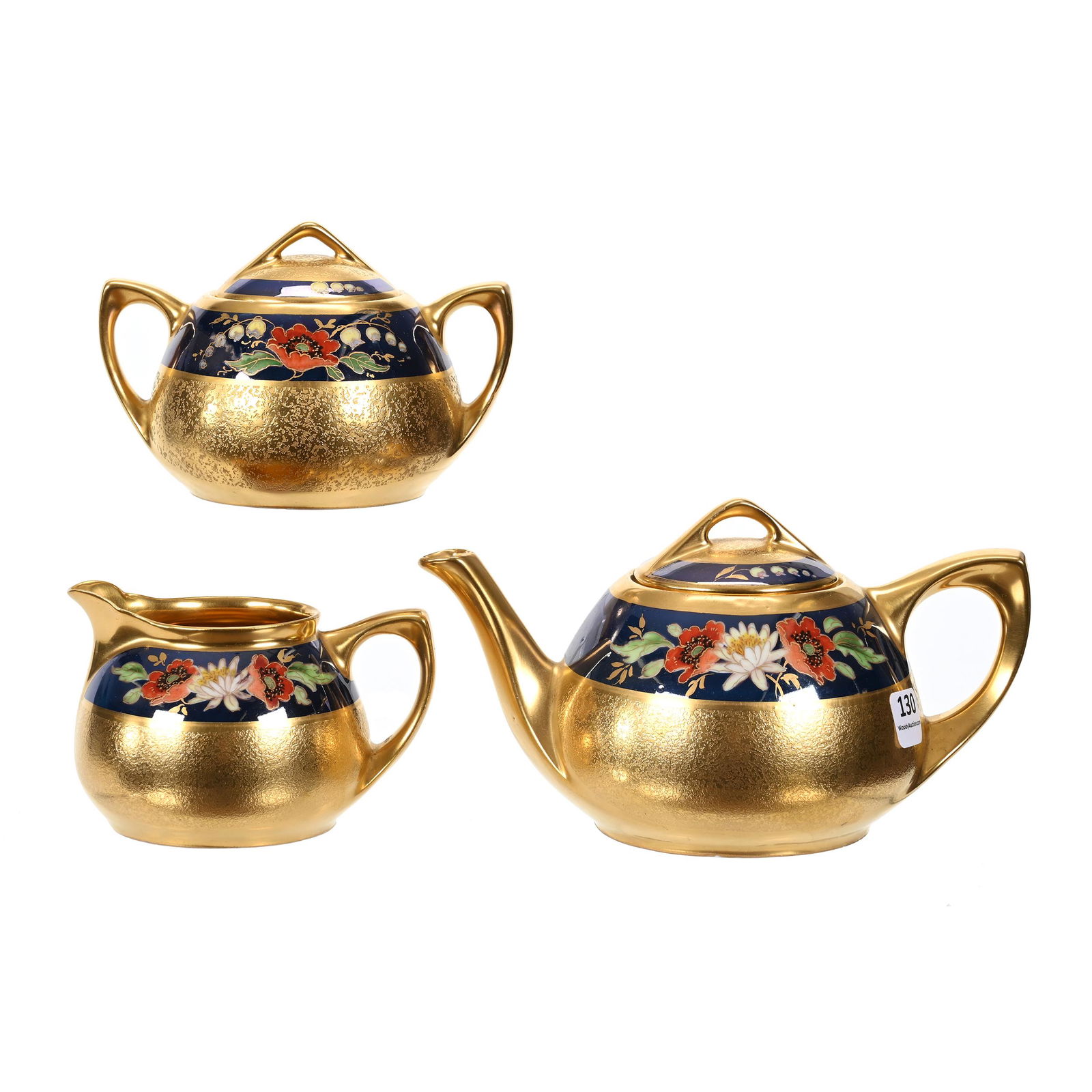 Tea Set Marked Le Roy Art Studios (1 of 3)