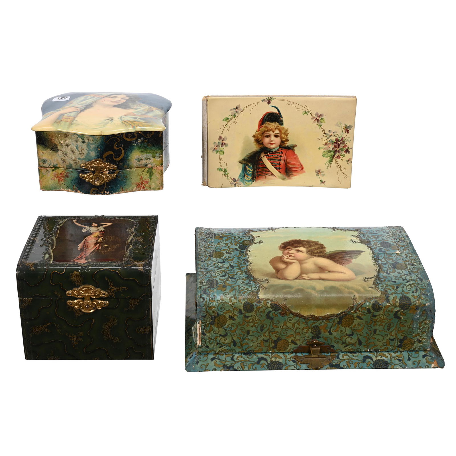 4 Vintage Celluloid Items (1 of 4)