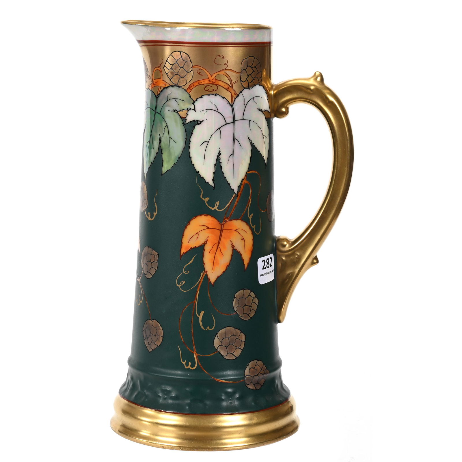 Tankard Marked Pickard, Hops In Lustre (1 of 4)