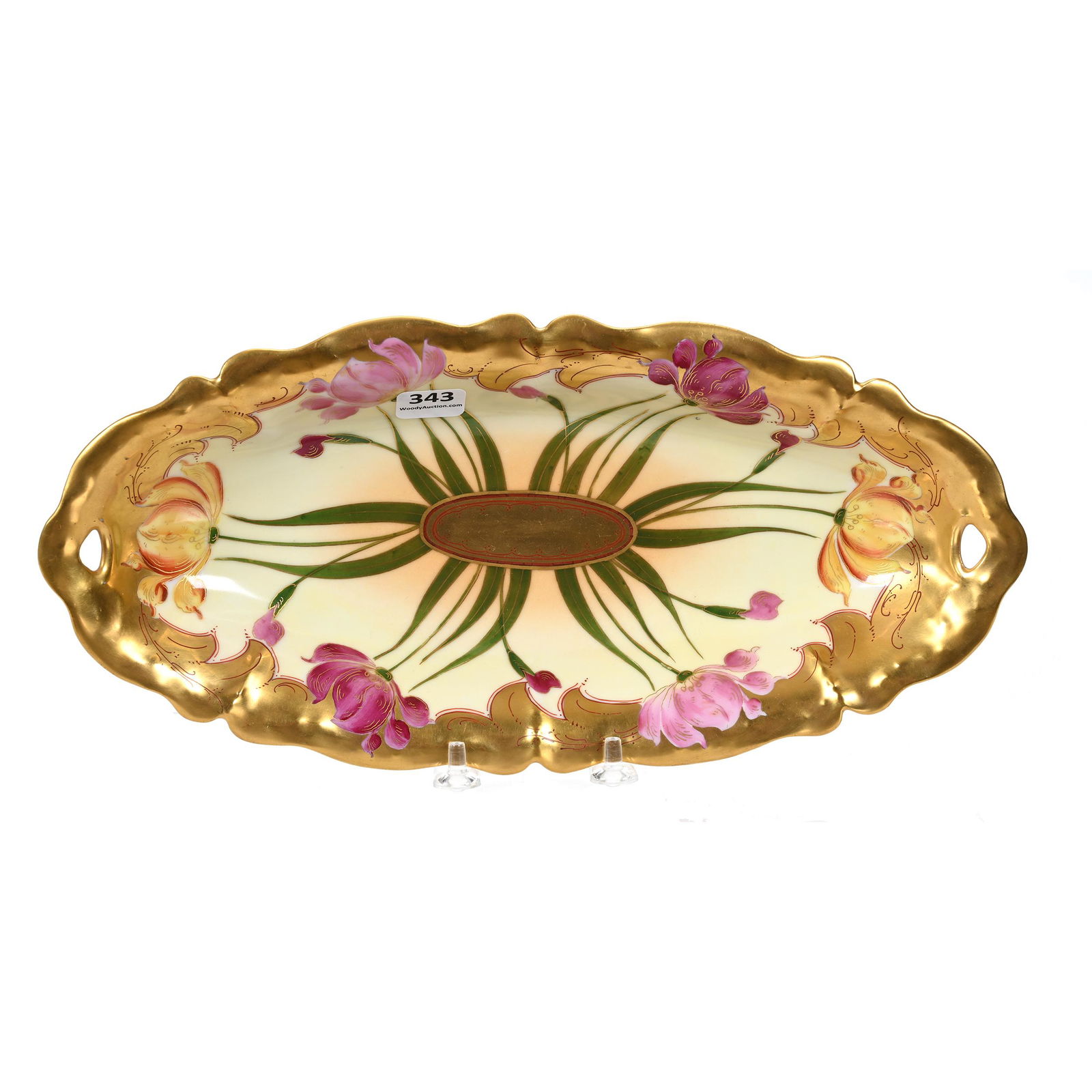 Celery Tray Marked Pickard, Tulip Conventional (1 of 2)