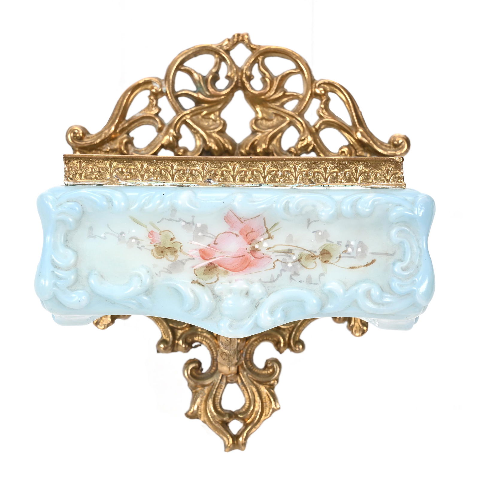 Wall Match Holder, Wave Crest Banner Mark (1 of 4)