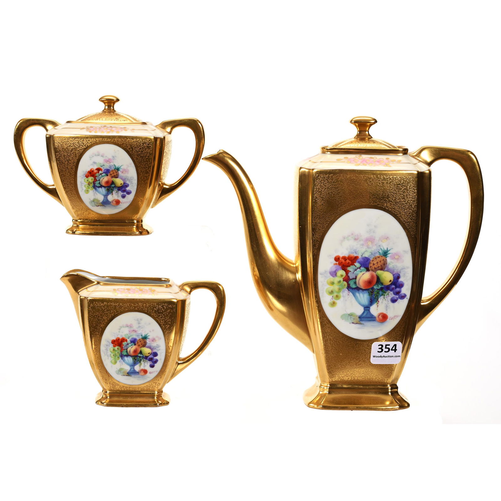 Coffee Set Marked Pickard (1 of 4)