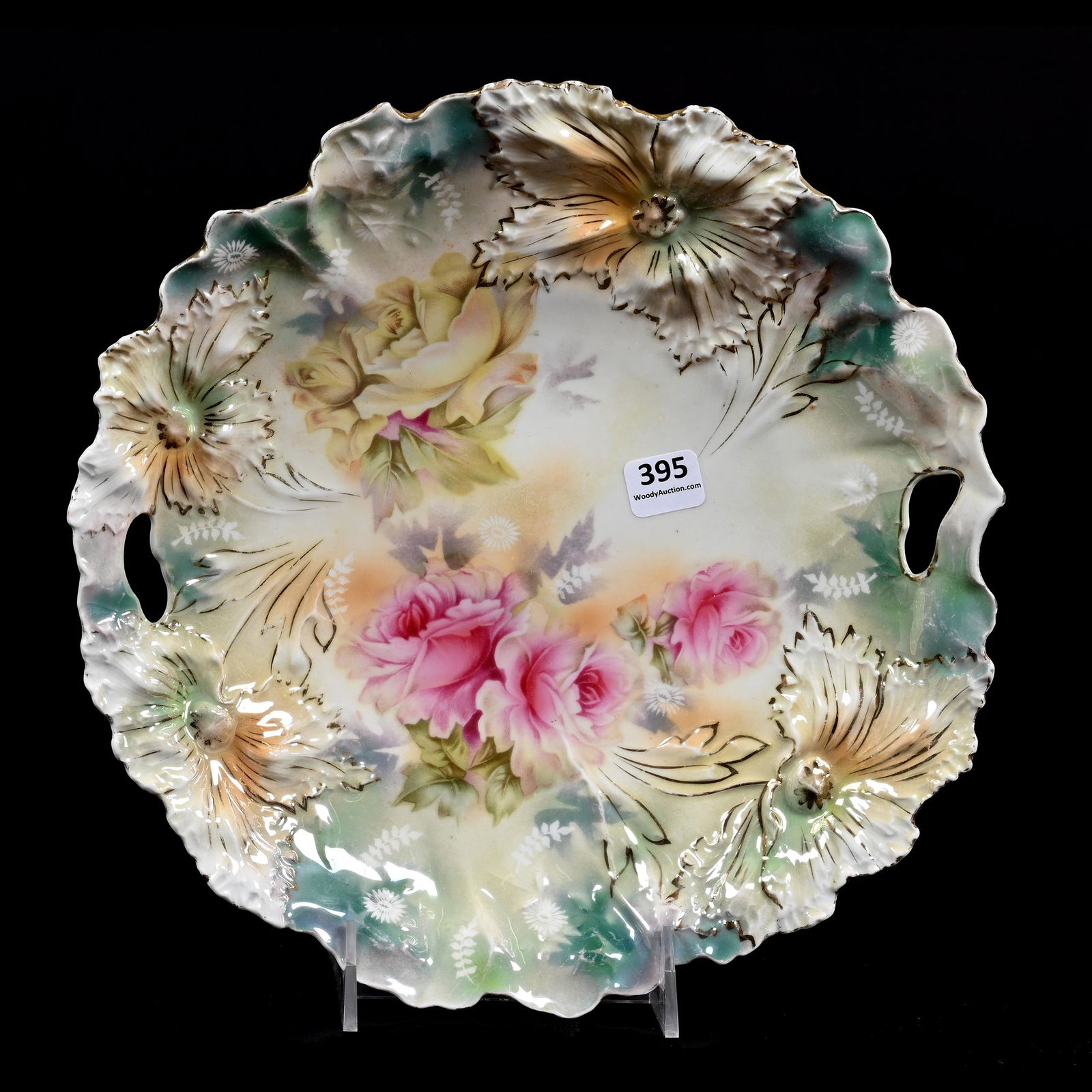 Cake Plate Marked R.S. Prussia (1 of 3)