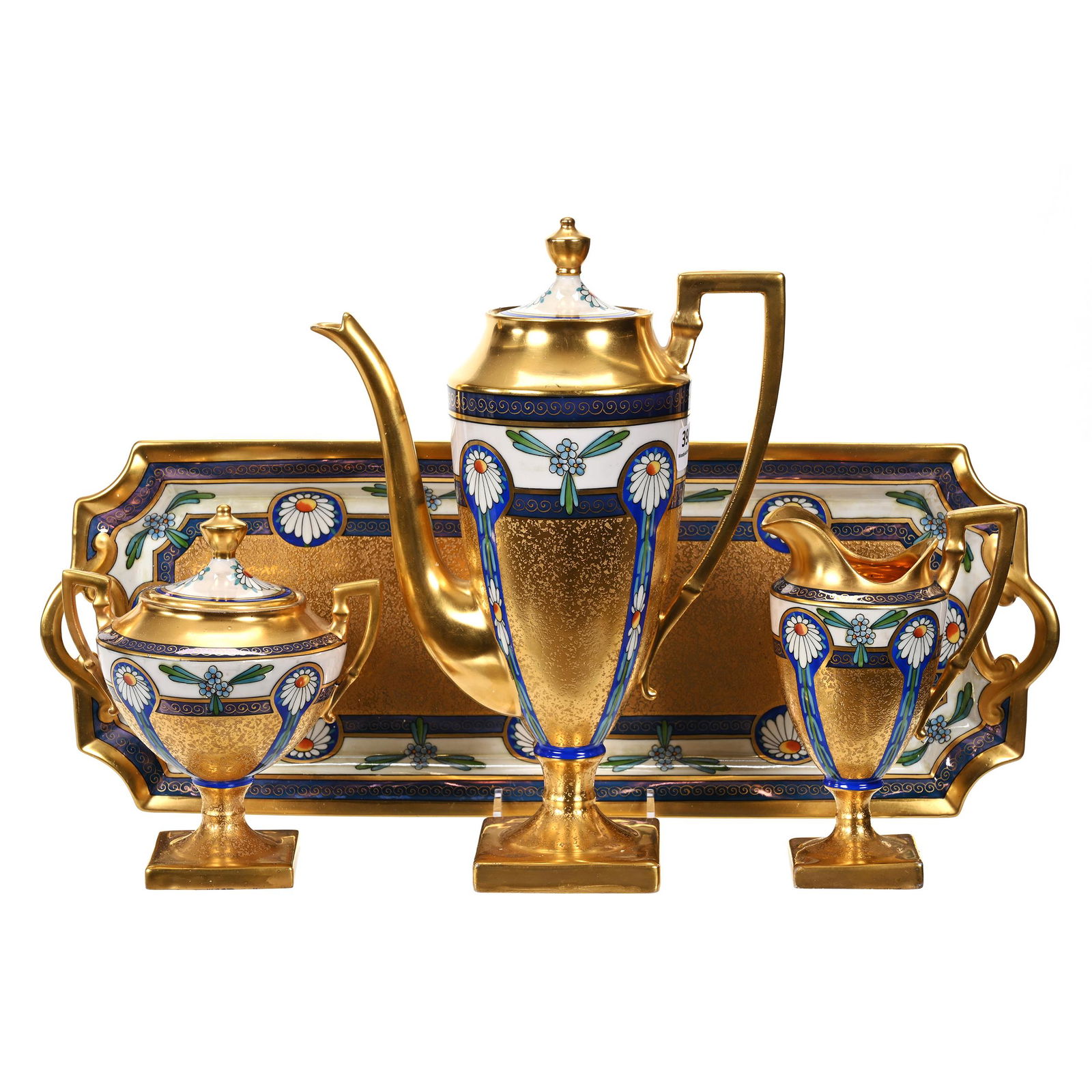 Coffee Set, Unmarked Osborne Studios (1 of 5)