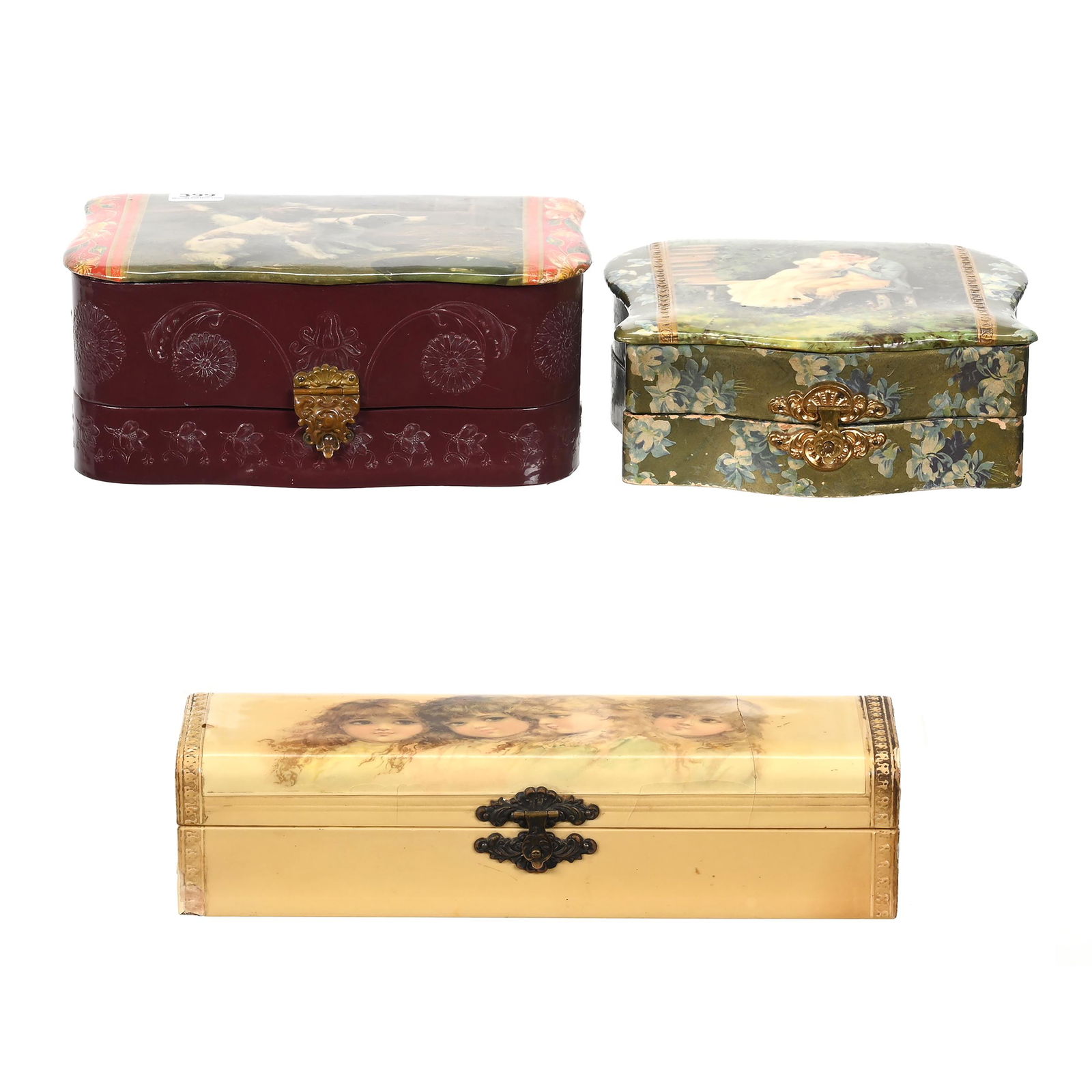 3 Assorted Celluloid Cases (1 of 6)