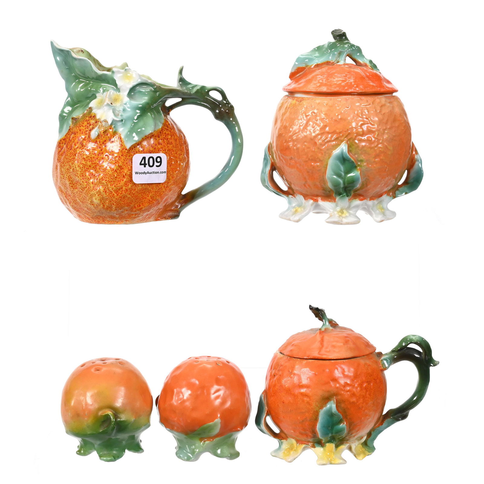 5 Assorted Royal Bayreuth Blue Mark Items (1 of 3)