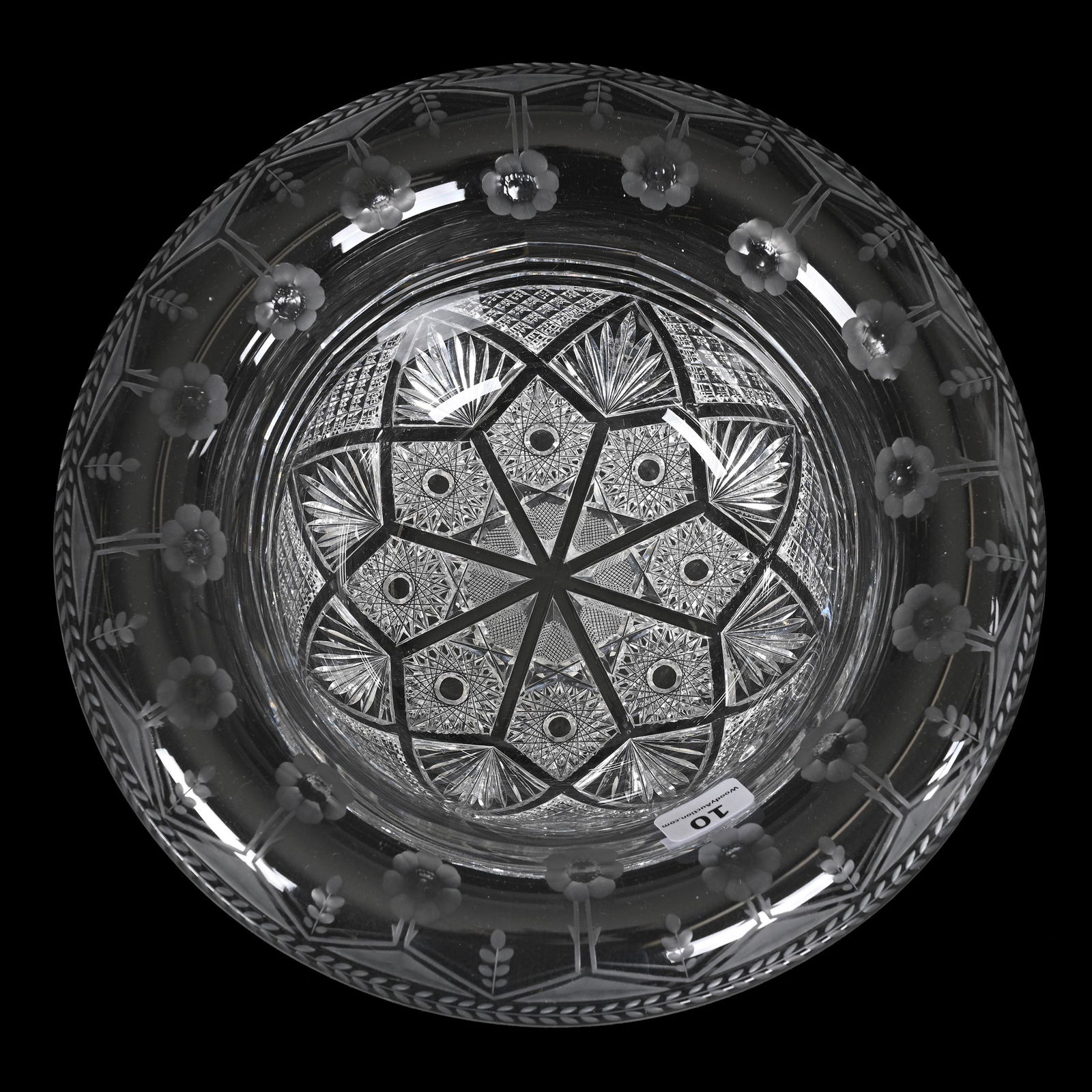 Rolled Rim Bowl, ABCG, Signed Libbey (1 of 3)