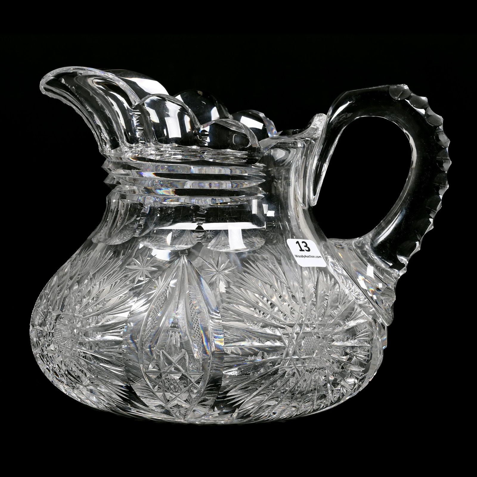 Pitcher, ABCG, Empress Pattern By Pitkin & Brooks (1 of 6)