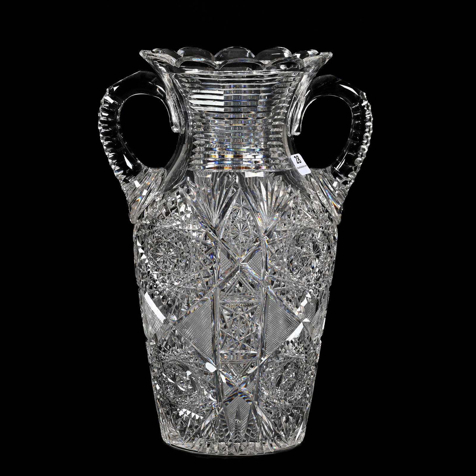 Vase, ABCG, Two Handles, Monarch By J. Hoare (1 of 3)