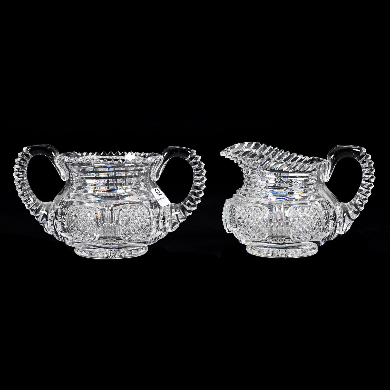 Creamer & Sugar Set, ABCG, Old Irish By Meriden (1 of 3)