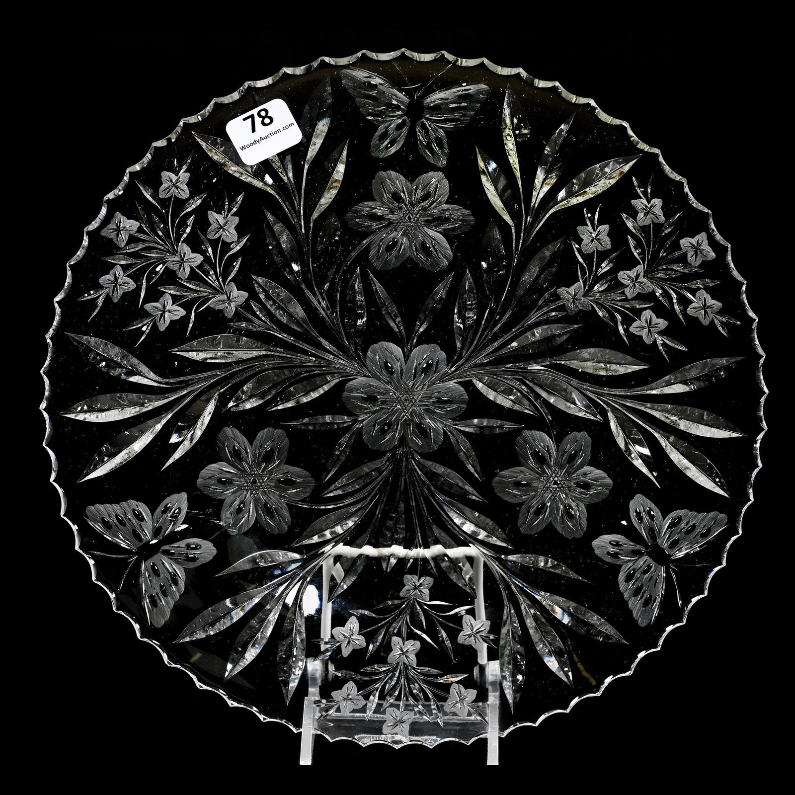 Plate, ABCG, Arbutus Pattern By Pairpoint (1 of 2)