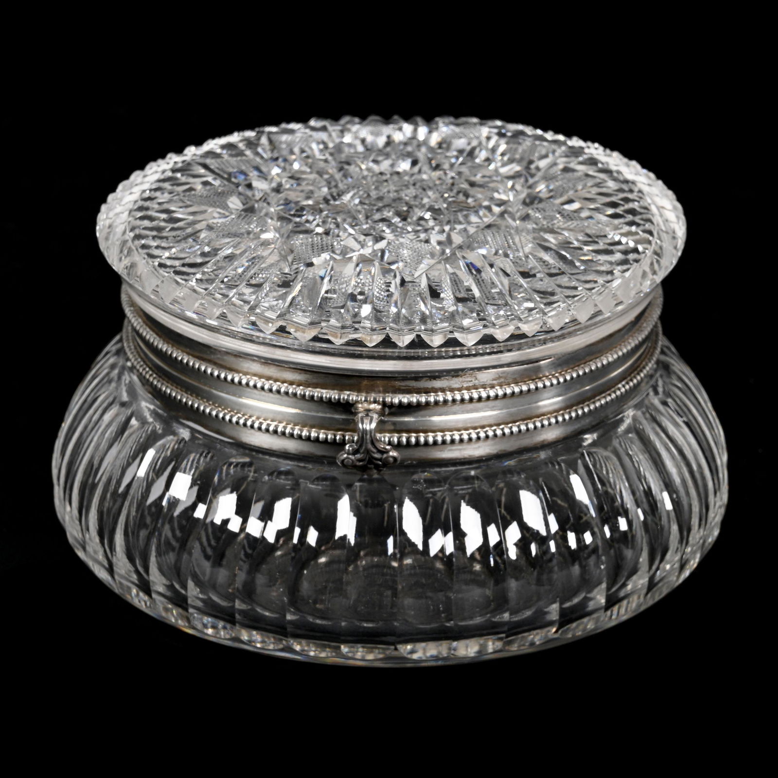 Dresser Box, ABCG, Sterling Marked C.F. Monroe (1 of 4)