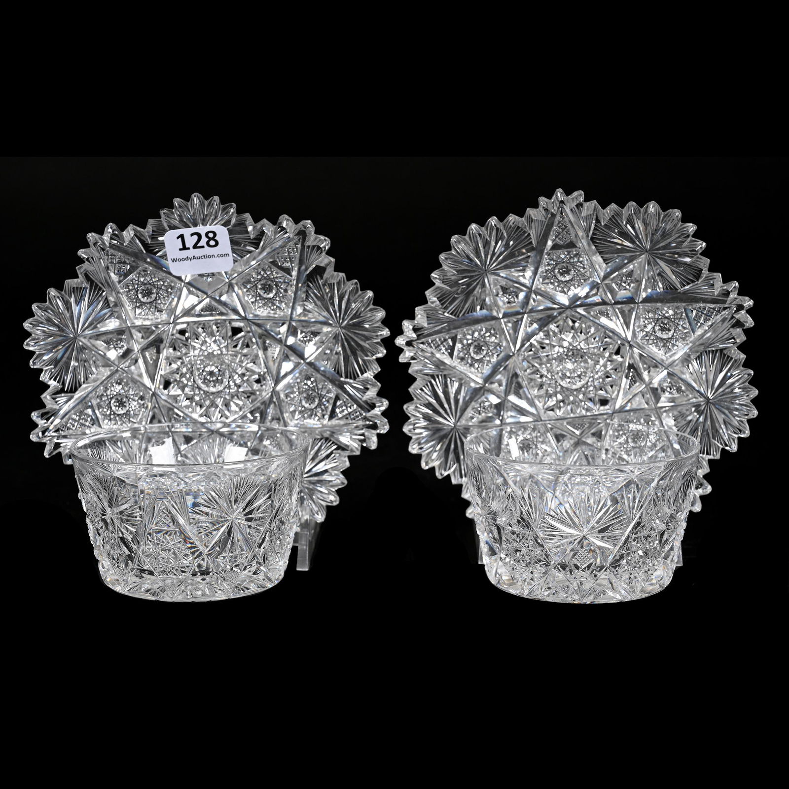 Pair Ramekins/Underplates, ABCG (1 of 3)