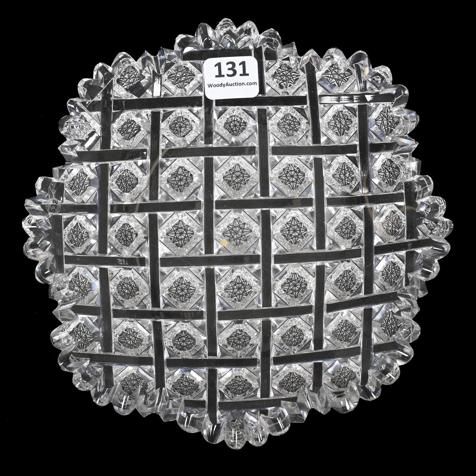 Plate, ABCG, Signed Egginton Trellis Pattern (1 of 2)