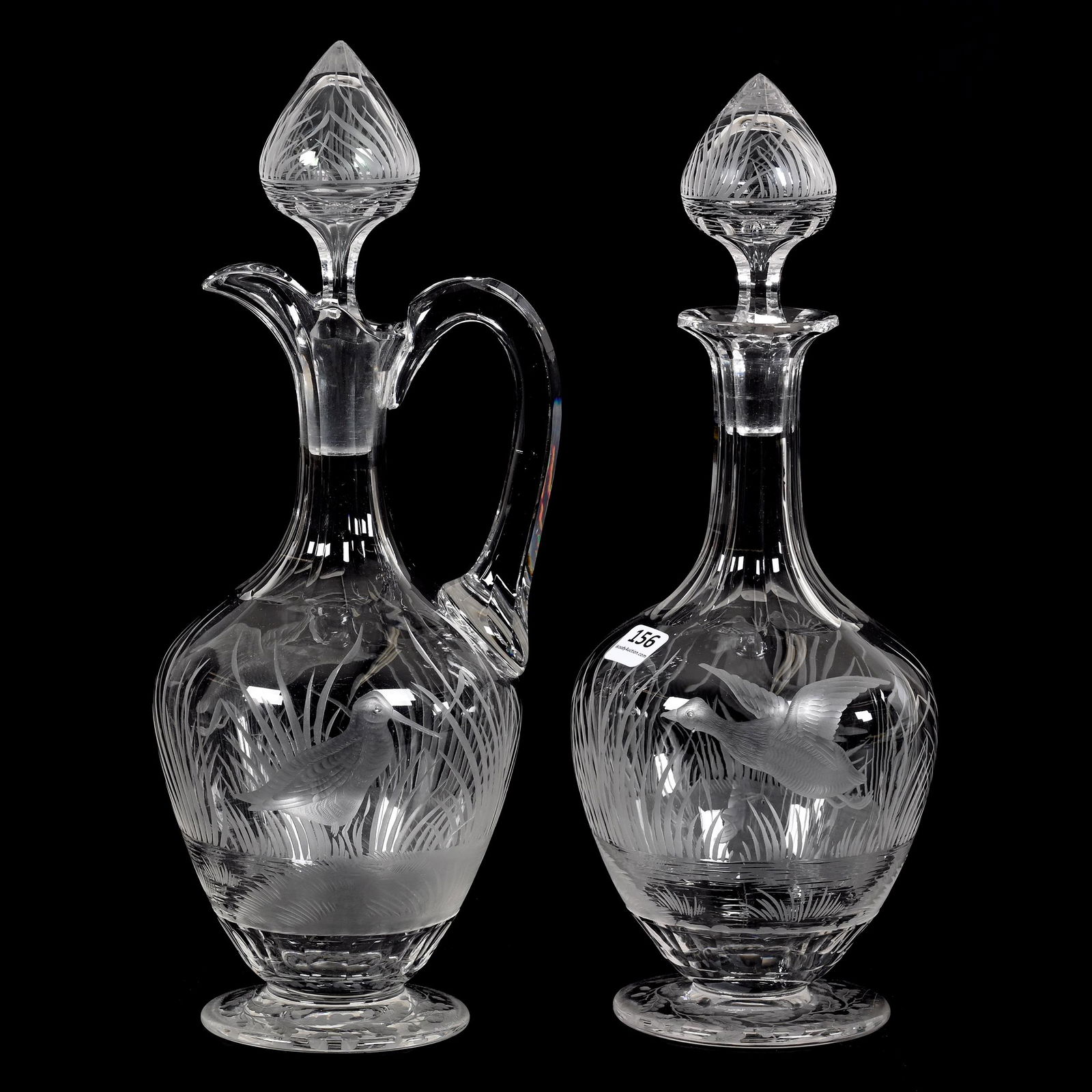 Pair Decanters, ABCG, Signed Sinclaire (1 of 3)