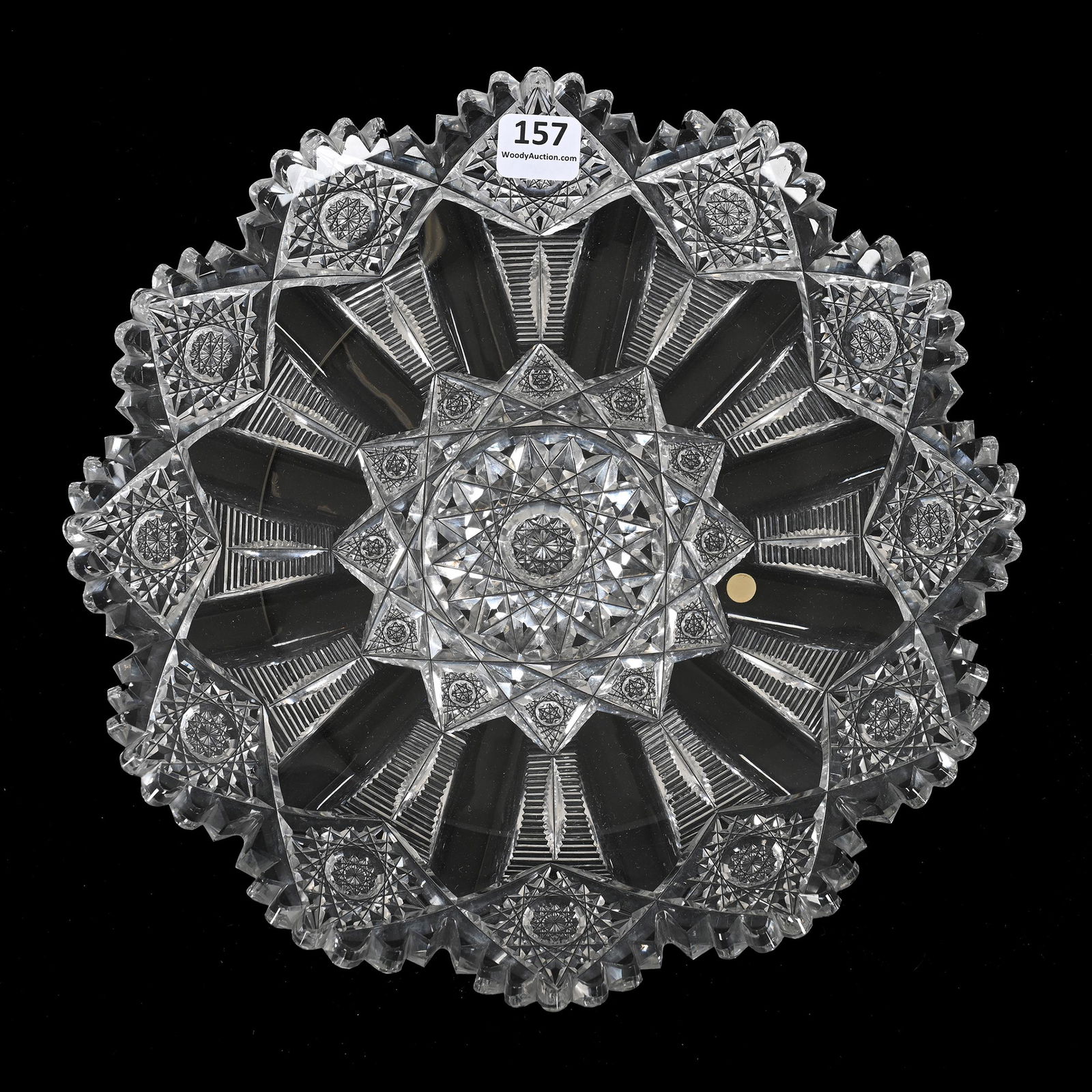 Plate, ABCG, Signed Hawkes Brunswick Pattern (1 of 2)