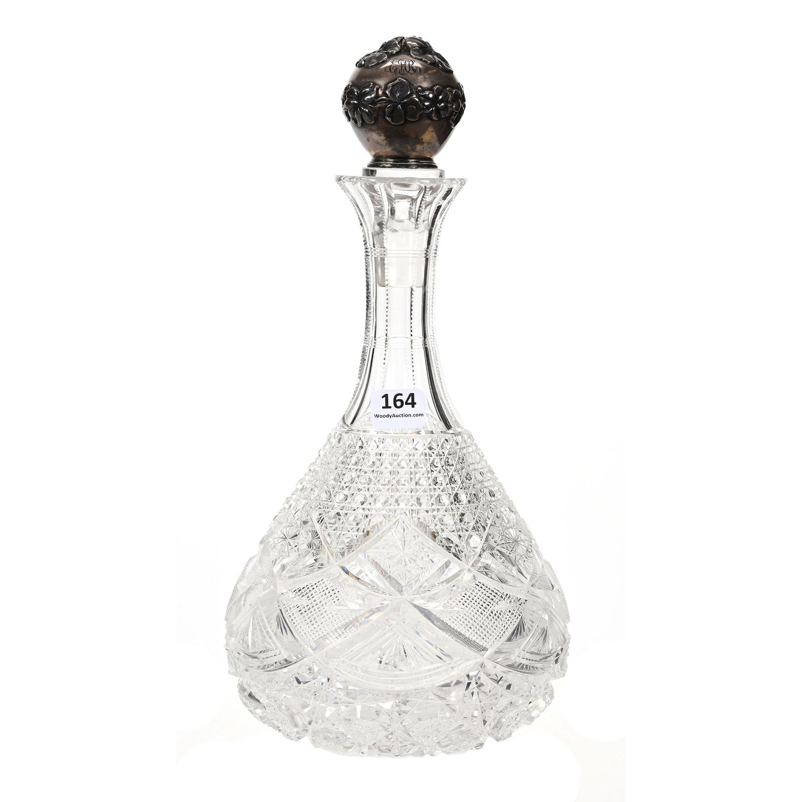 Decanter, ABCG, Tiffany Sterling Silver Stopper (1 of 6)