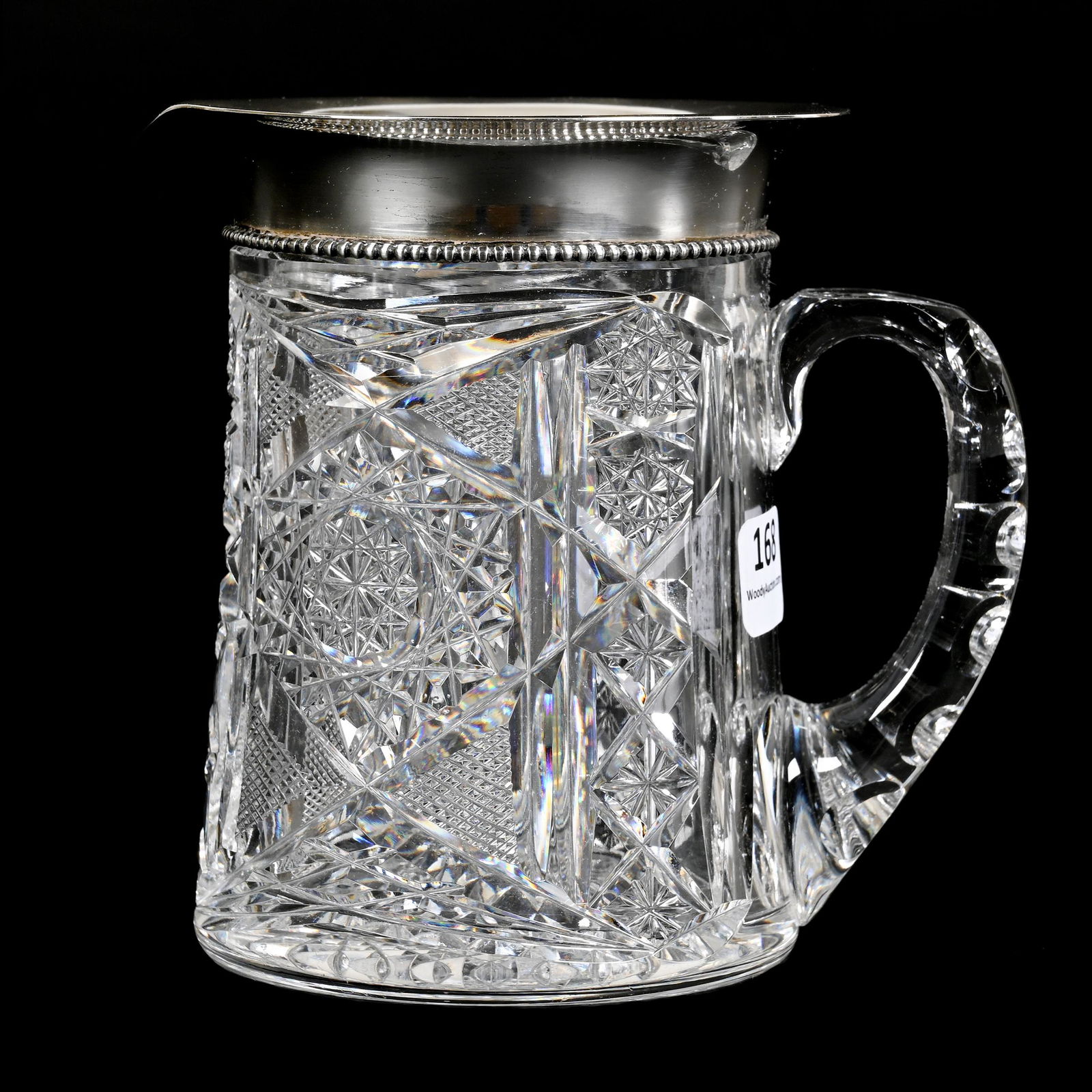 Pitcher, ABCG, Sterling Silver Rim (1 of 5)