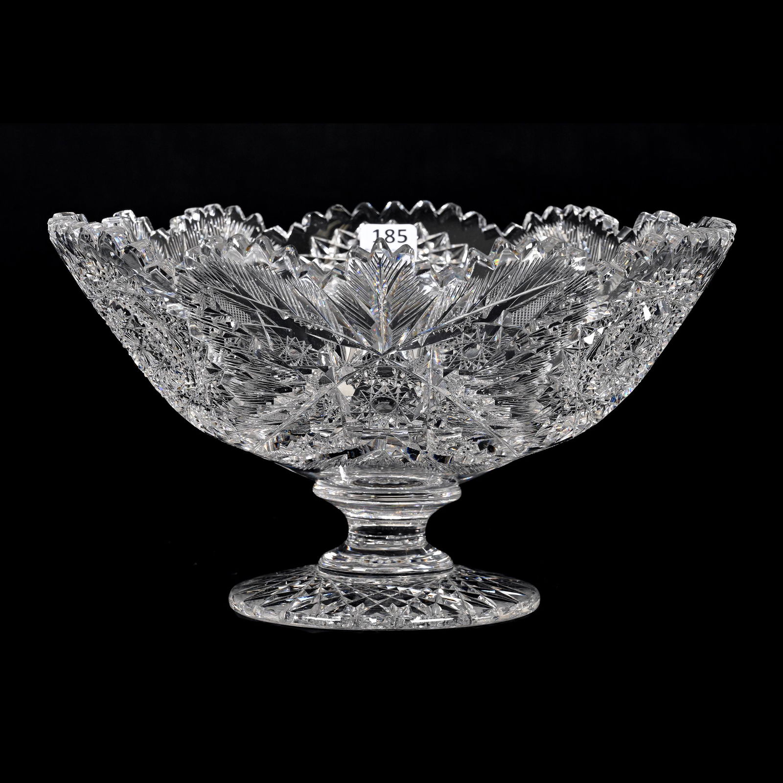 Pedestal Bowl, ABCG, Lansing Pattern (1 of 3)