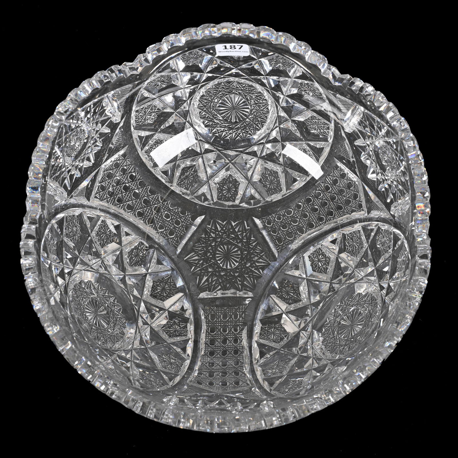 Bowl, American Brilliant Cut Glass (1 of 3)