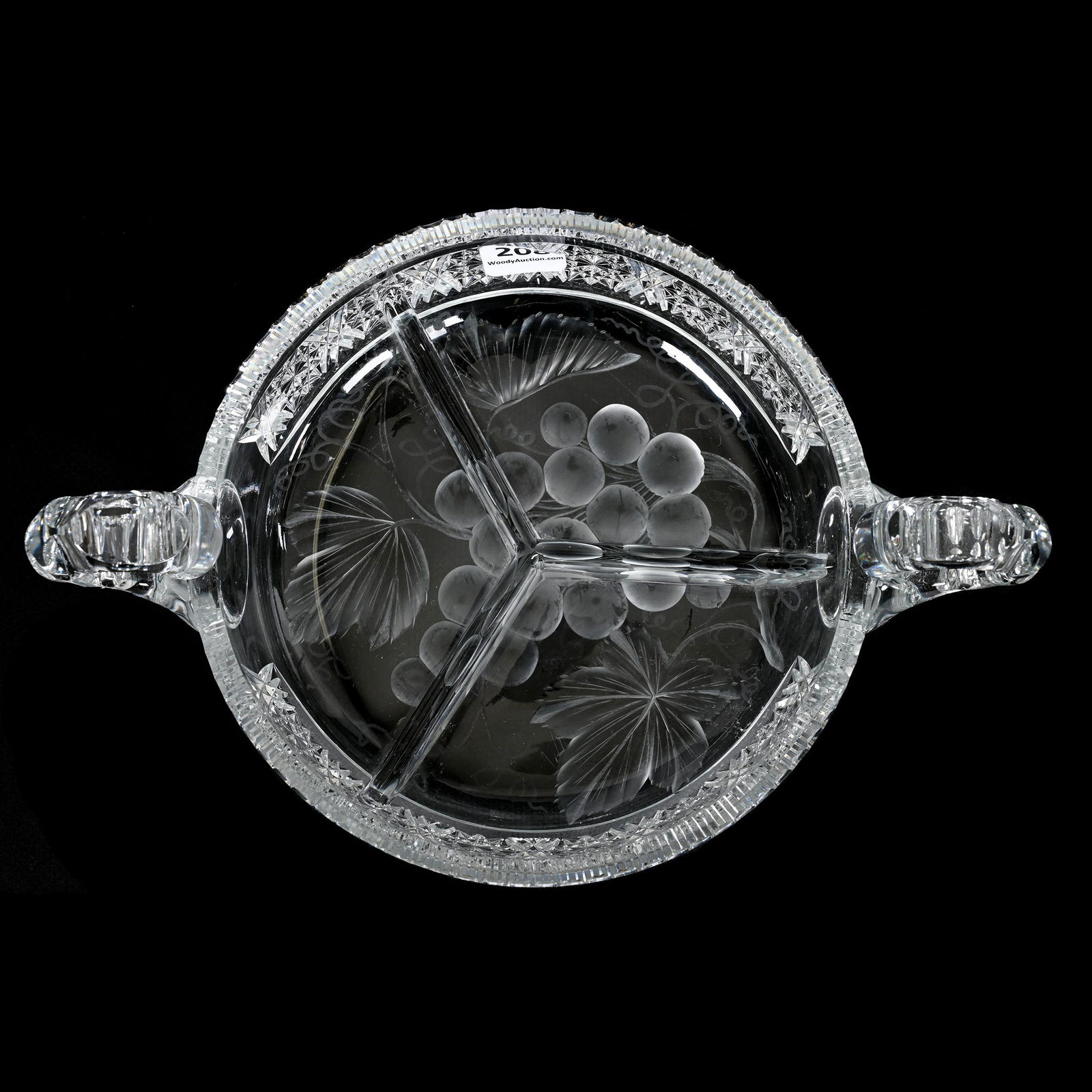 Three Division Bowl, ABCG, Vintage Pattern By Tuthill (1 of 3)