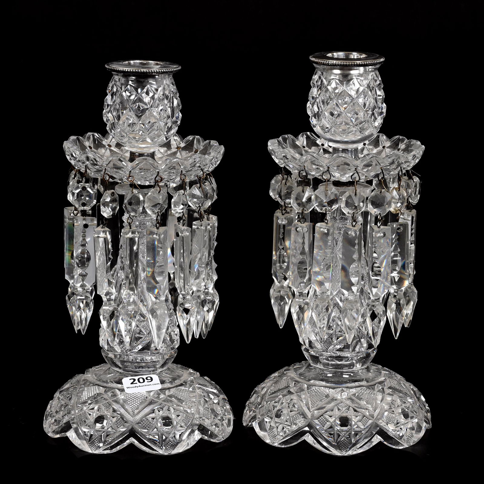 Pair Candlesticks, ABCG, Brazilian Pattern By Hawkes (1 of 4)