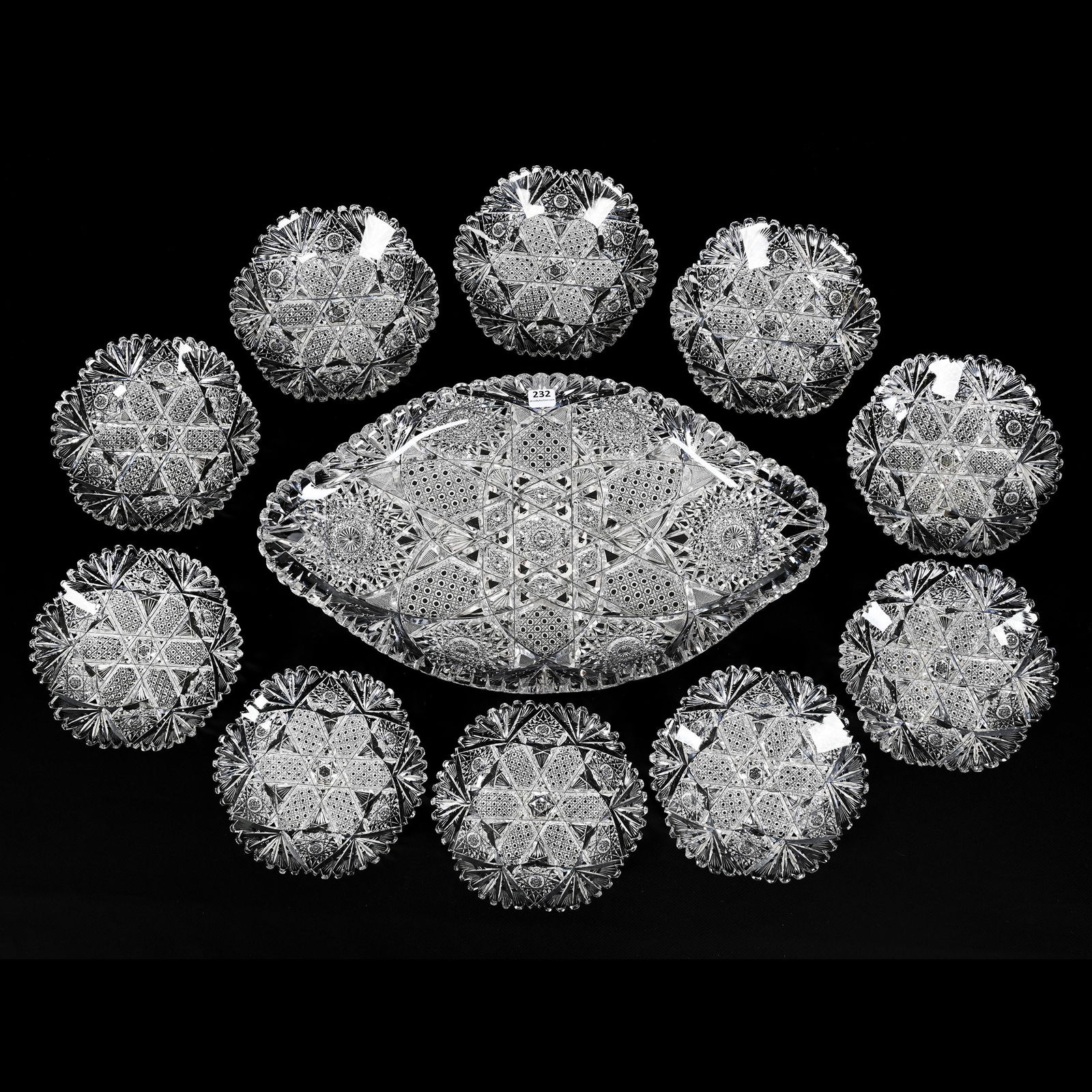 Ice Cream Set, Zephyr Pattern By Blackmer (1 of 10)