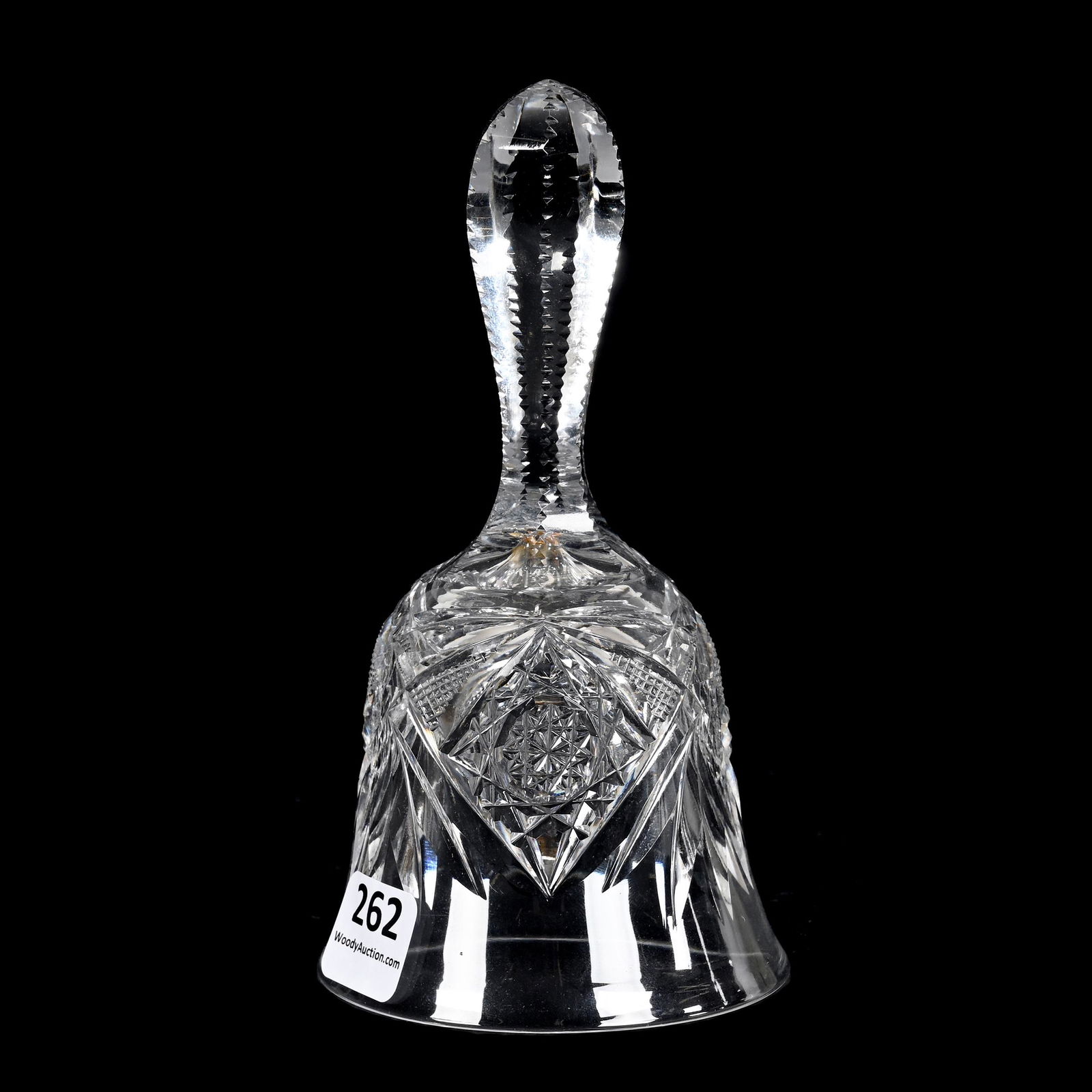 Dinner Bell, American Brilliant Cut Glass (1 of 2)