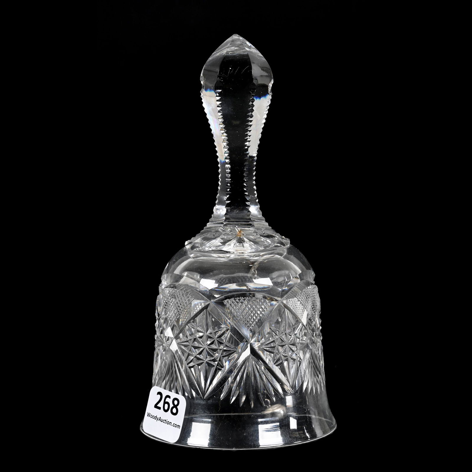 Dinner Bell, American Brilliant Cut Glass (1 of 2)