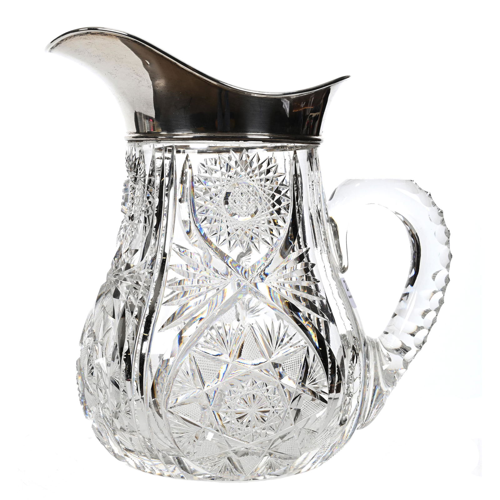 Pitcher, ABCG, Wilcox Sterling Silver Spout (1 of 5)