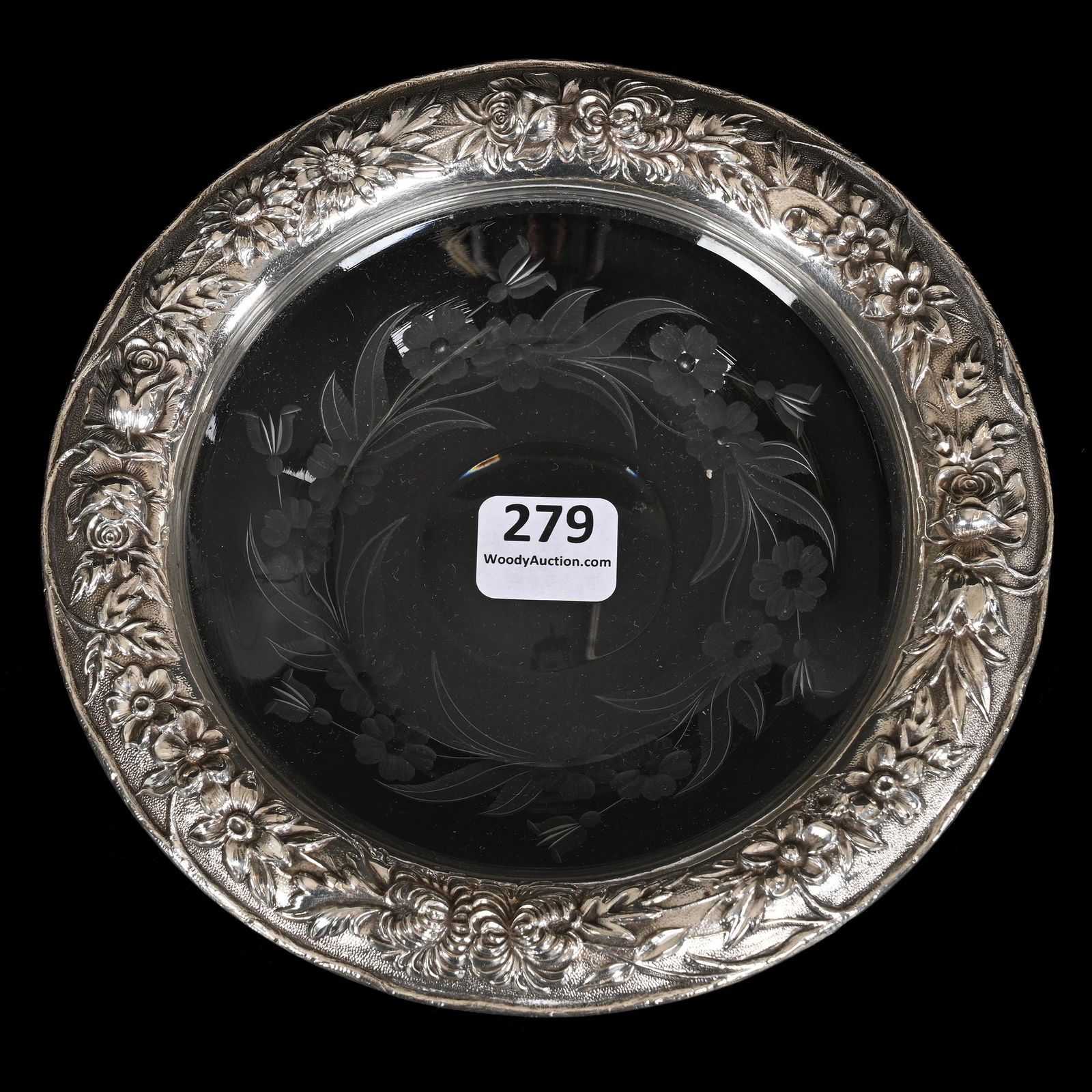 Nappy, ABCG, Sterling Silver Rim (1 of 3)