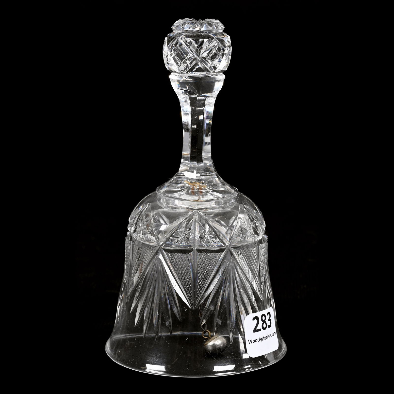 Dinner Bell, American Brilliant Cut Glass (1 of 2)