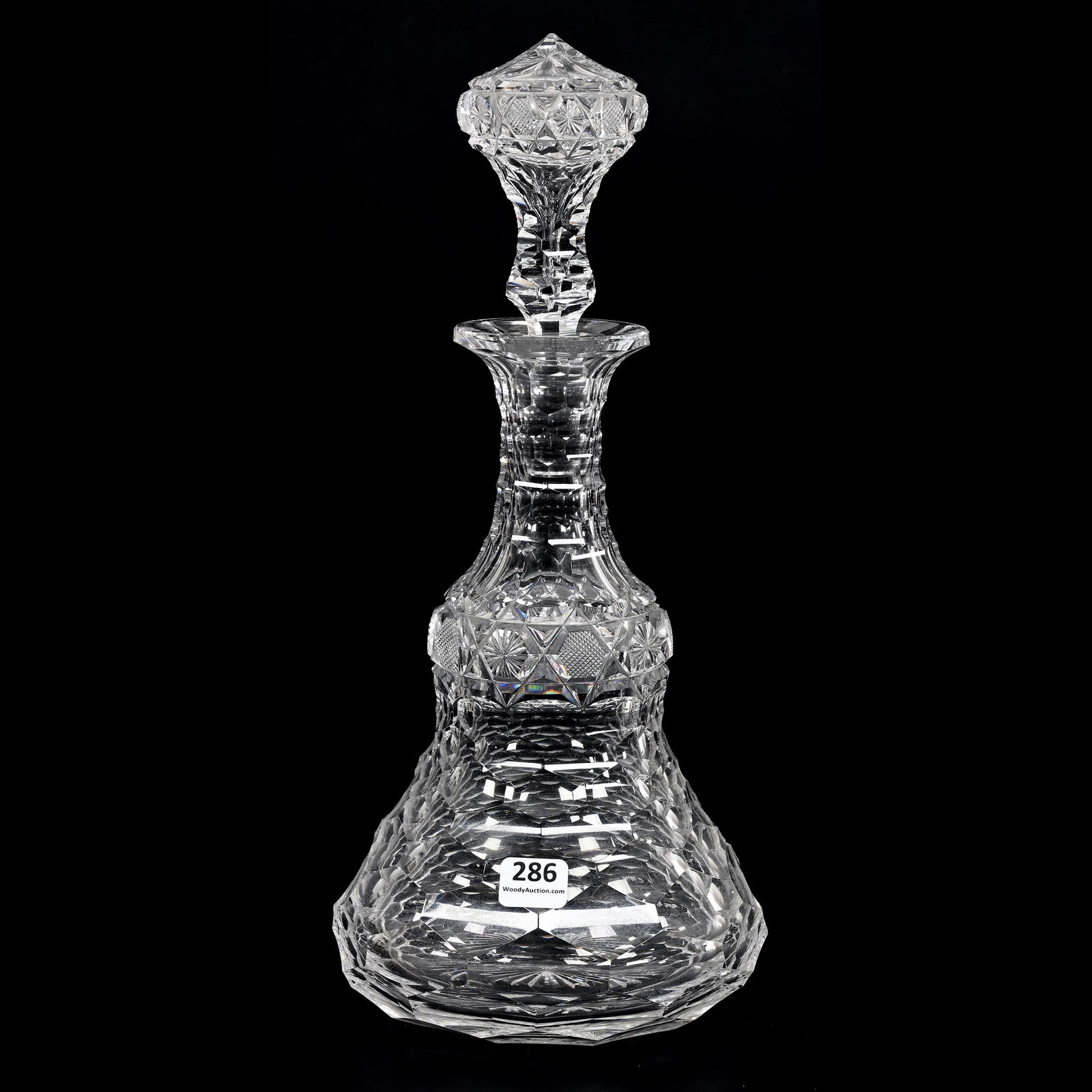 Decanter, American Brilliant Cut Glass (1 of 3)