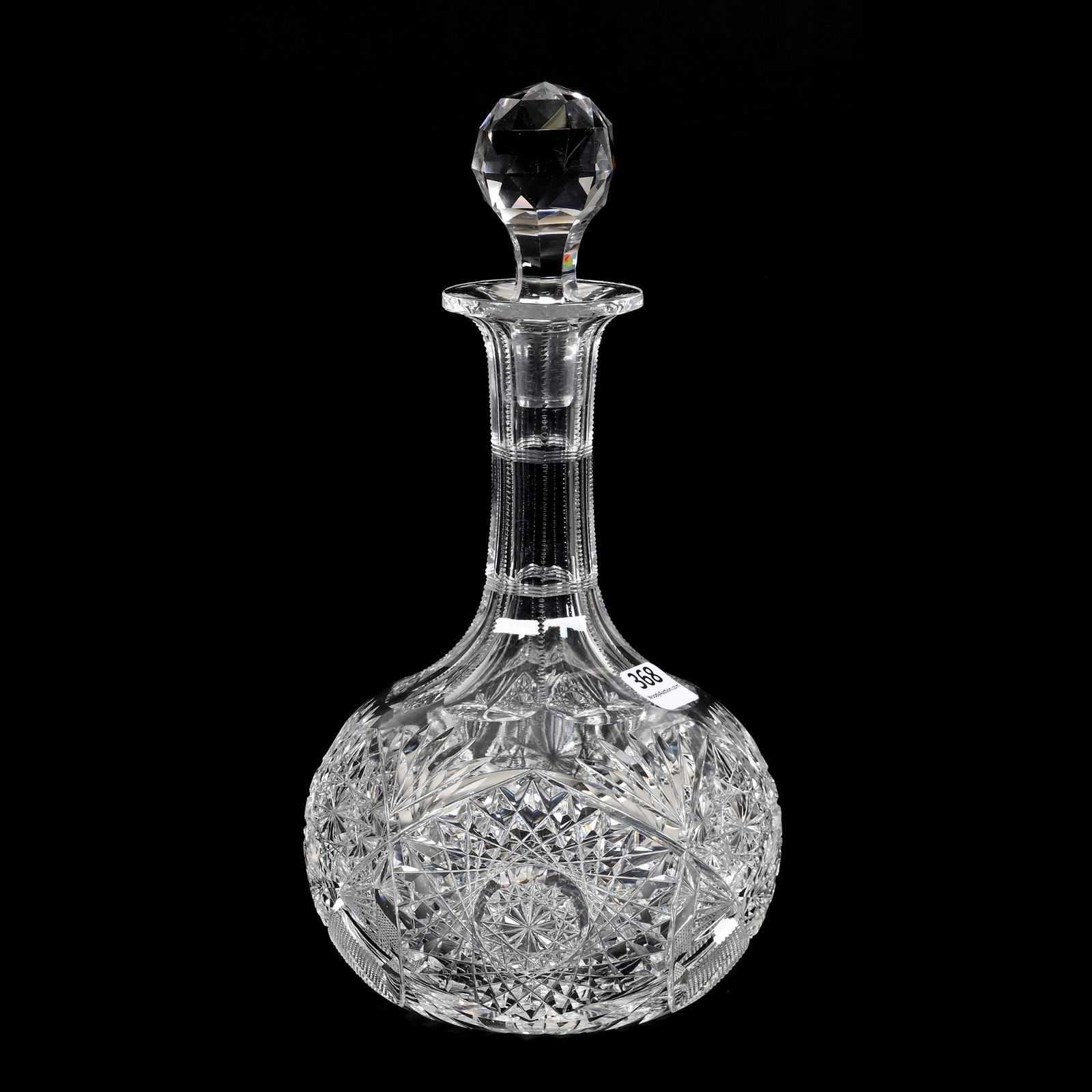 Decanter, ABCG, Monarch Pattern By J. Hoare (1 of 3)