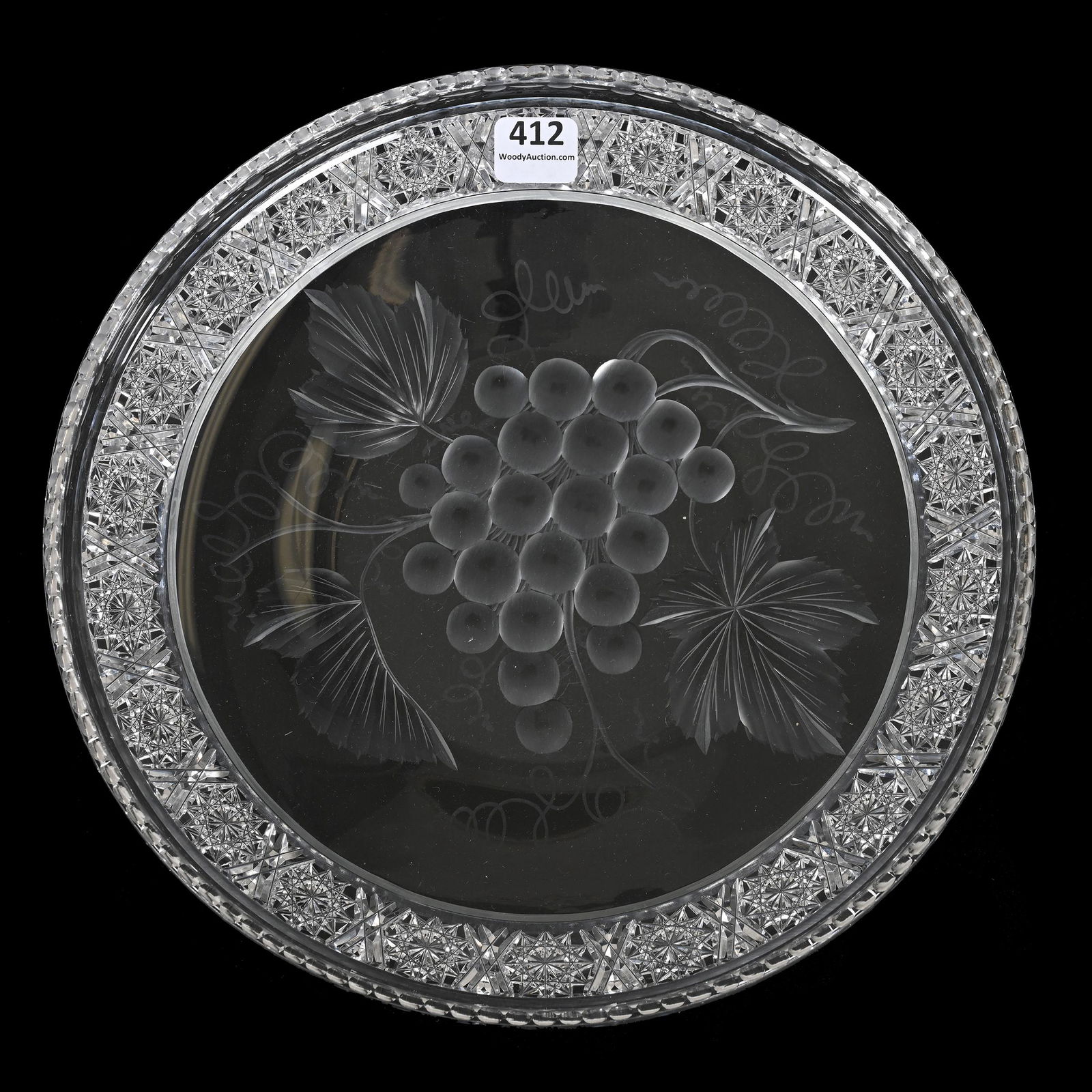 Plate, ABCG, Signed Tuthill Vintage Pattern (1 of 2)