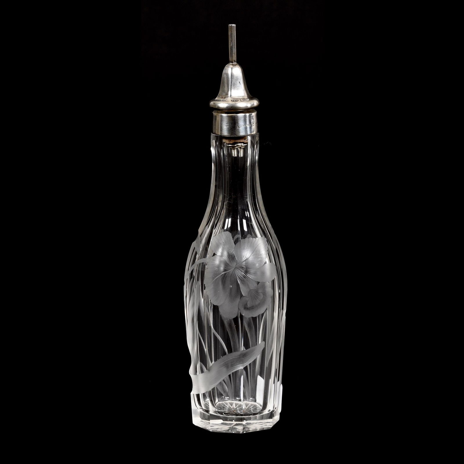 Bitters Bottle, American Brilliant Cut Glass (1 of 4)