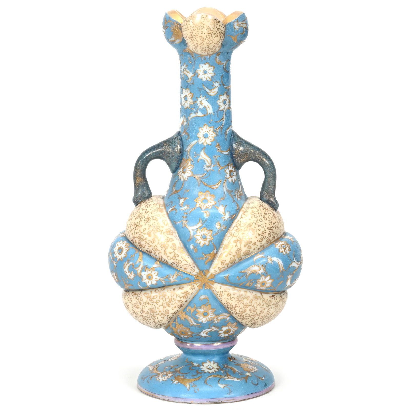 Pedestal Vase, Signed Tischer Karlsbad (1 of 4)